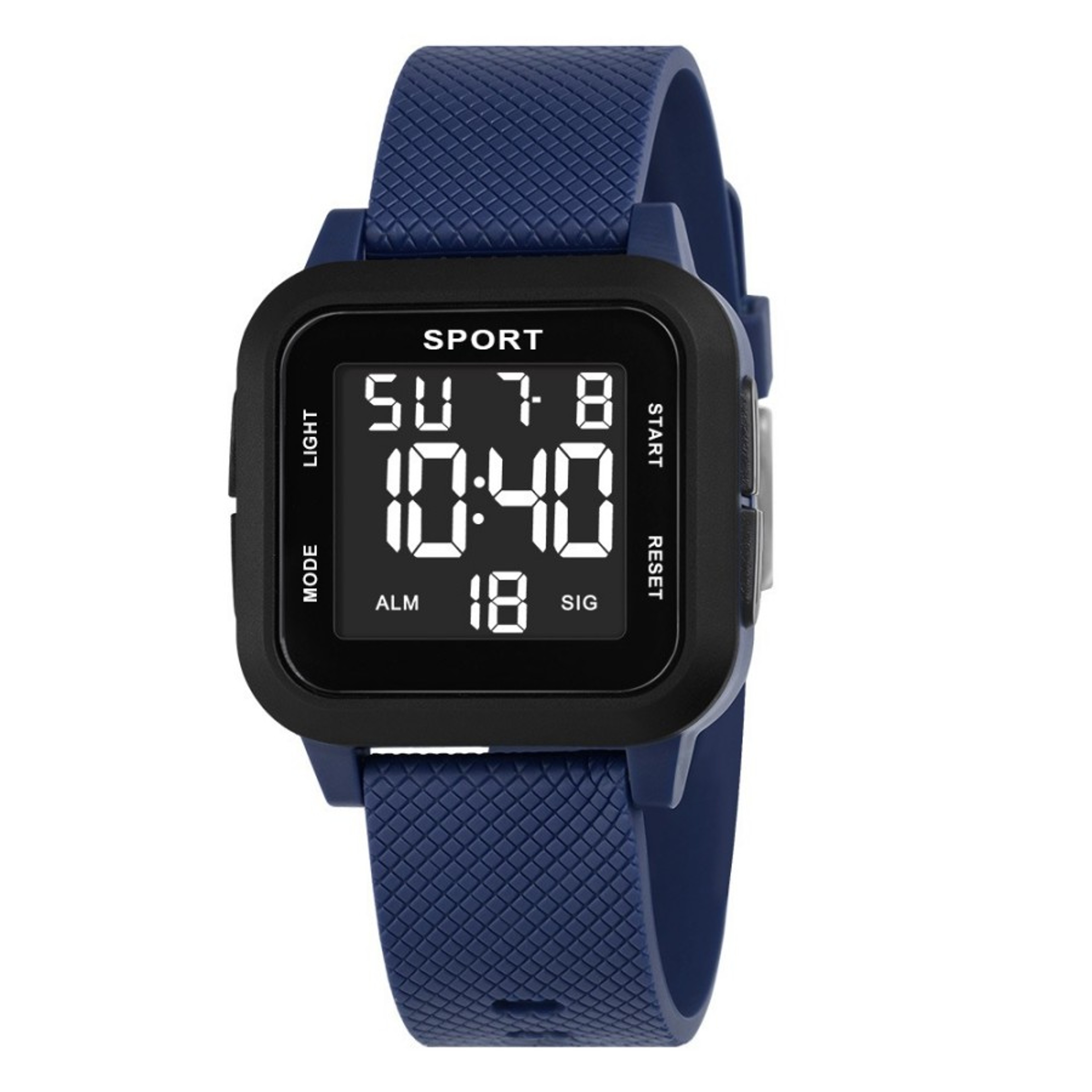 Digital Sports Watch Waterproof Military Wristwatch with Alarm & Stopwatch – view 7