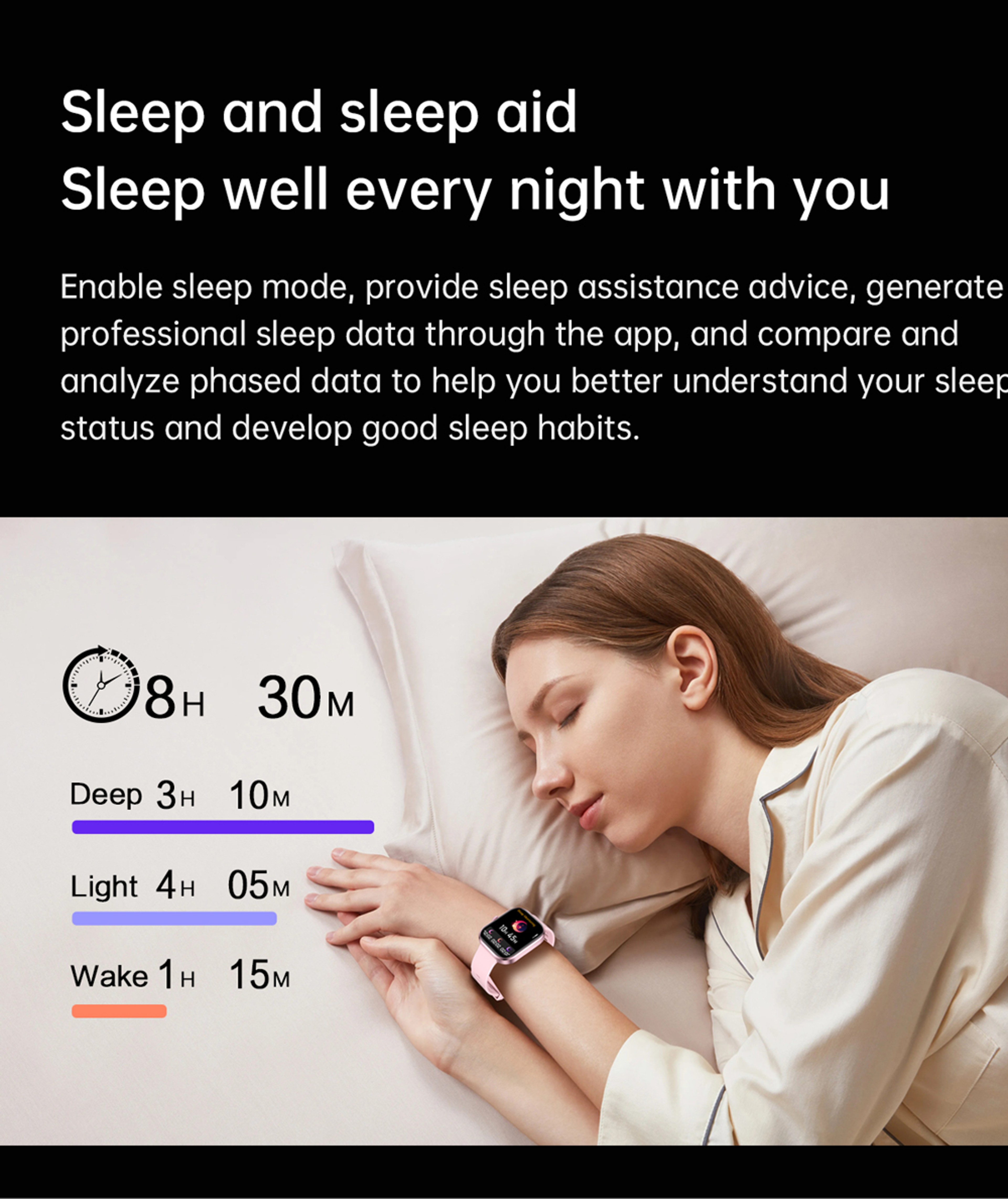 Smart Bluetooth Calling Fitness Smartwatch With HD Touch Screen Waterproof  Health Tracker 4