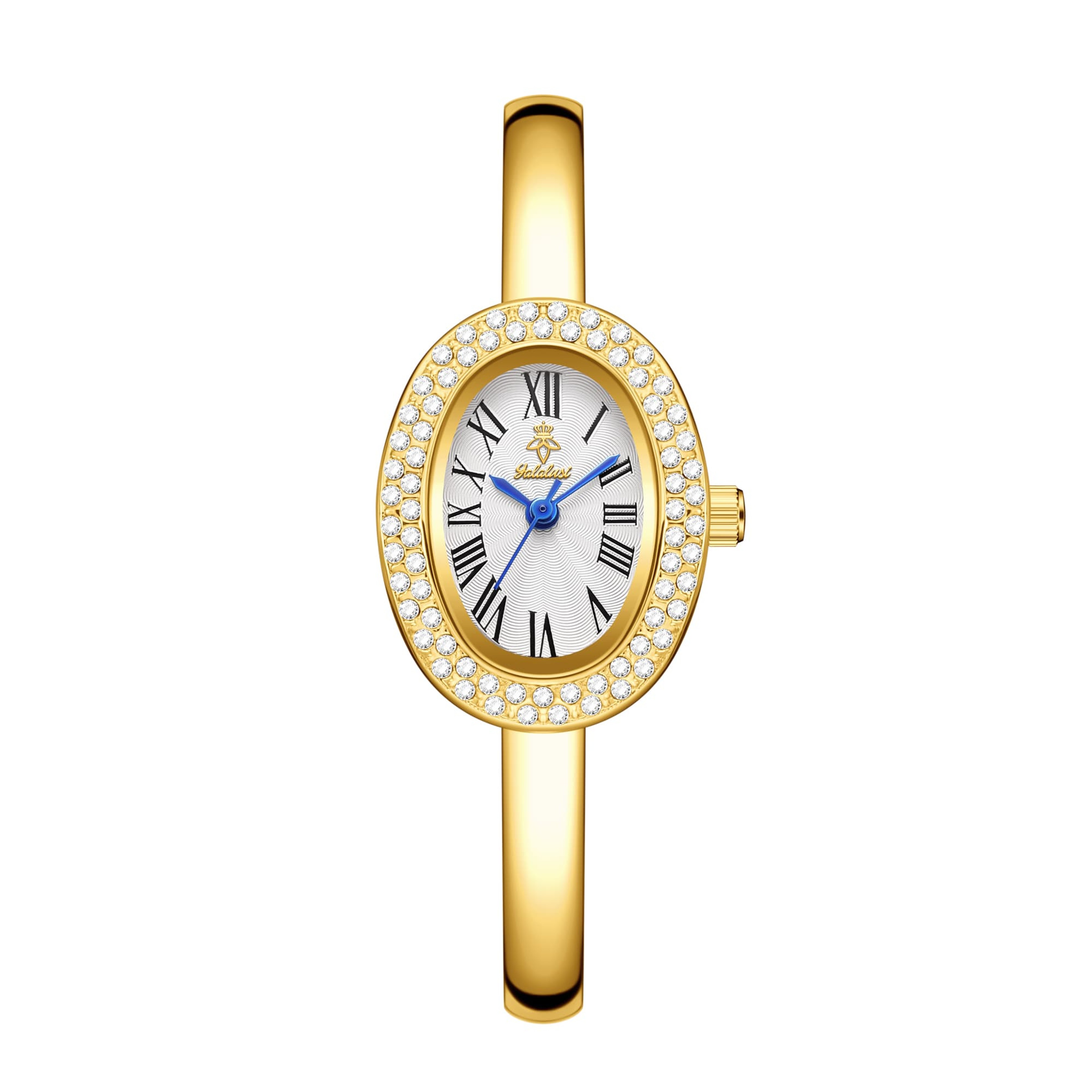 Women's Bracelet Watch Gold Ladies Quartz Watch with Rhinestone Luxury Design – view 8