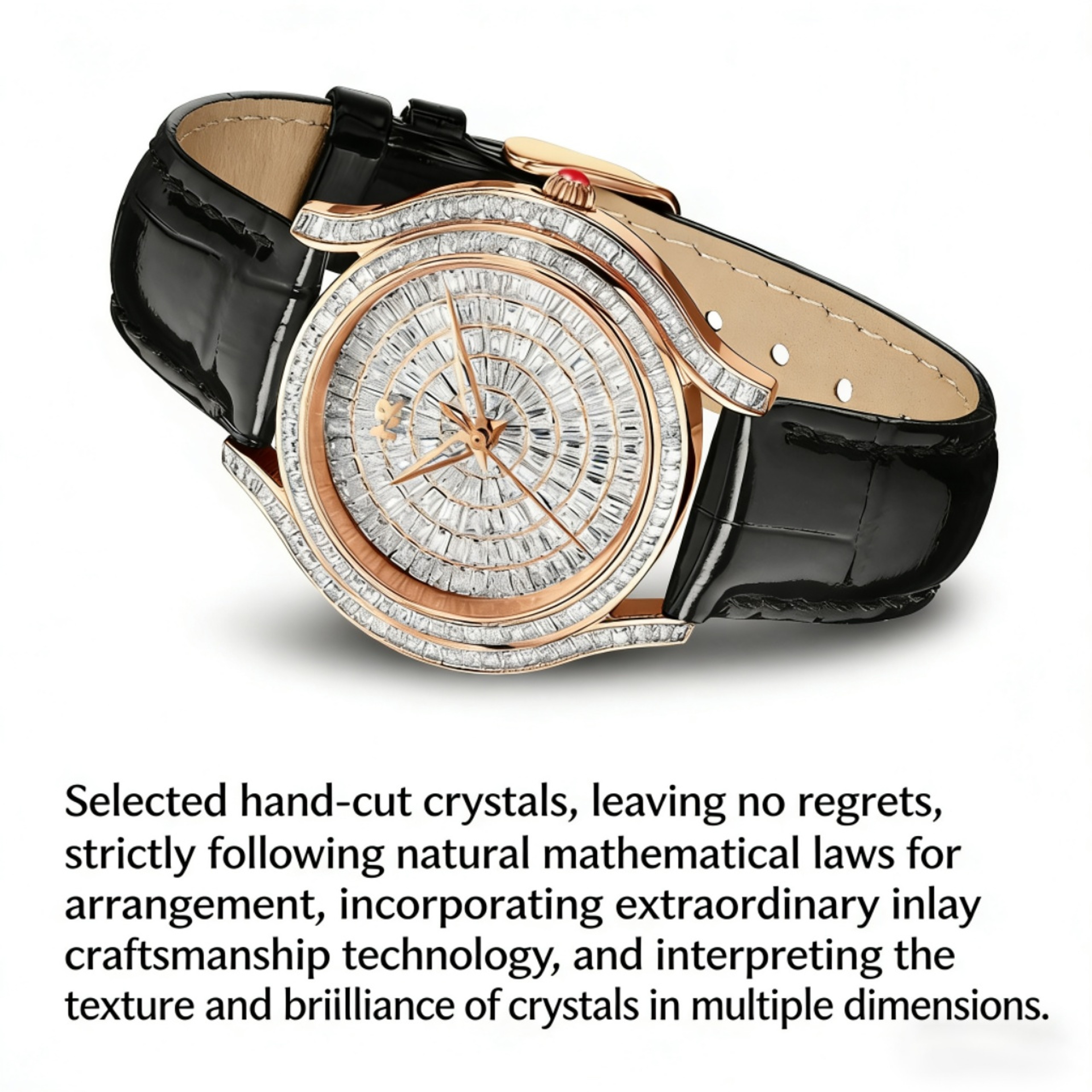 Women's Quartz Watch with Crystal Dial Elegant Diamond Watch for Business & Casual Wear – view 6