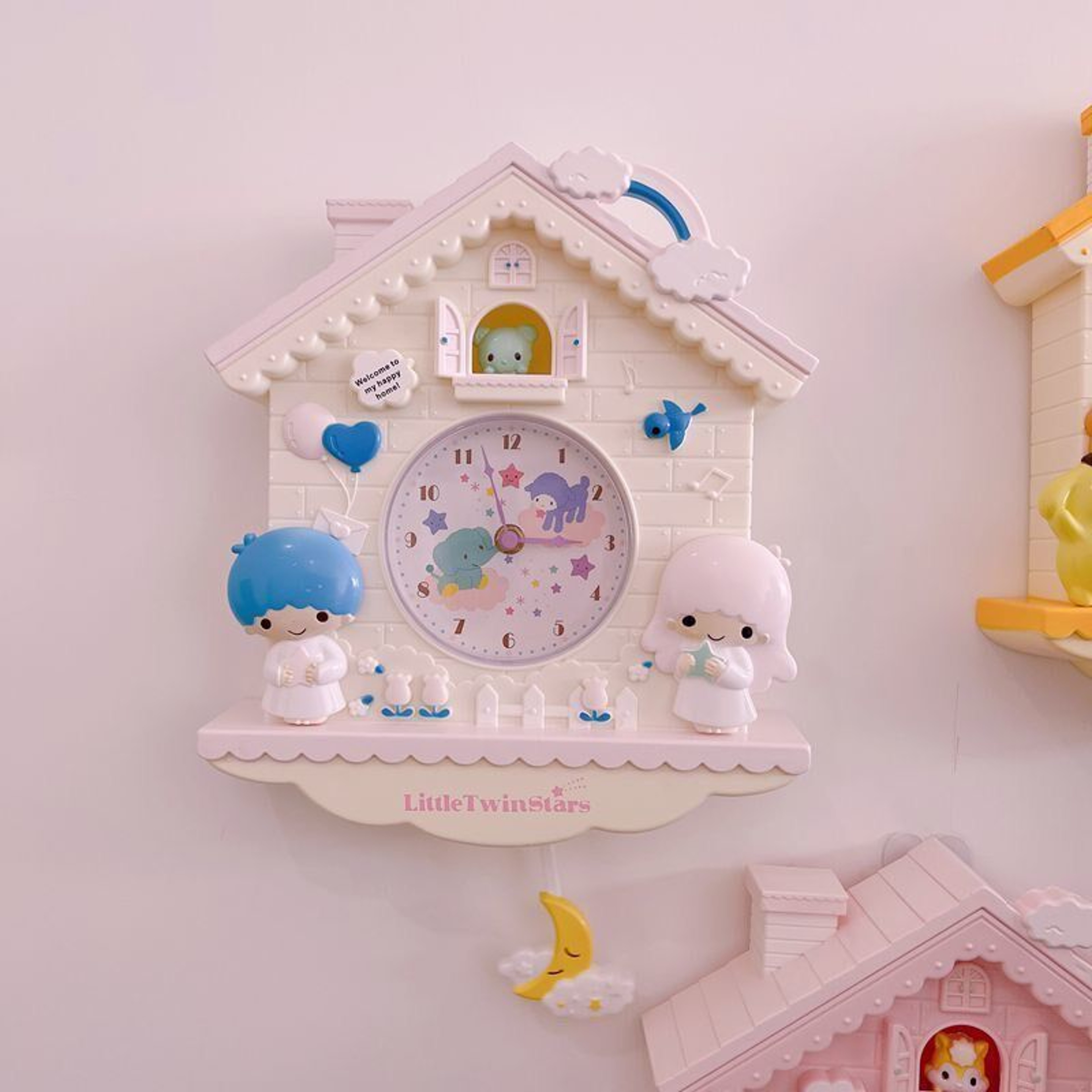 Sanrio Wall Clock Cute My Melody & Pompompurin Anime Room Decor for Girls Bedroom – view 11