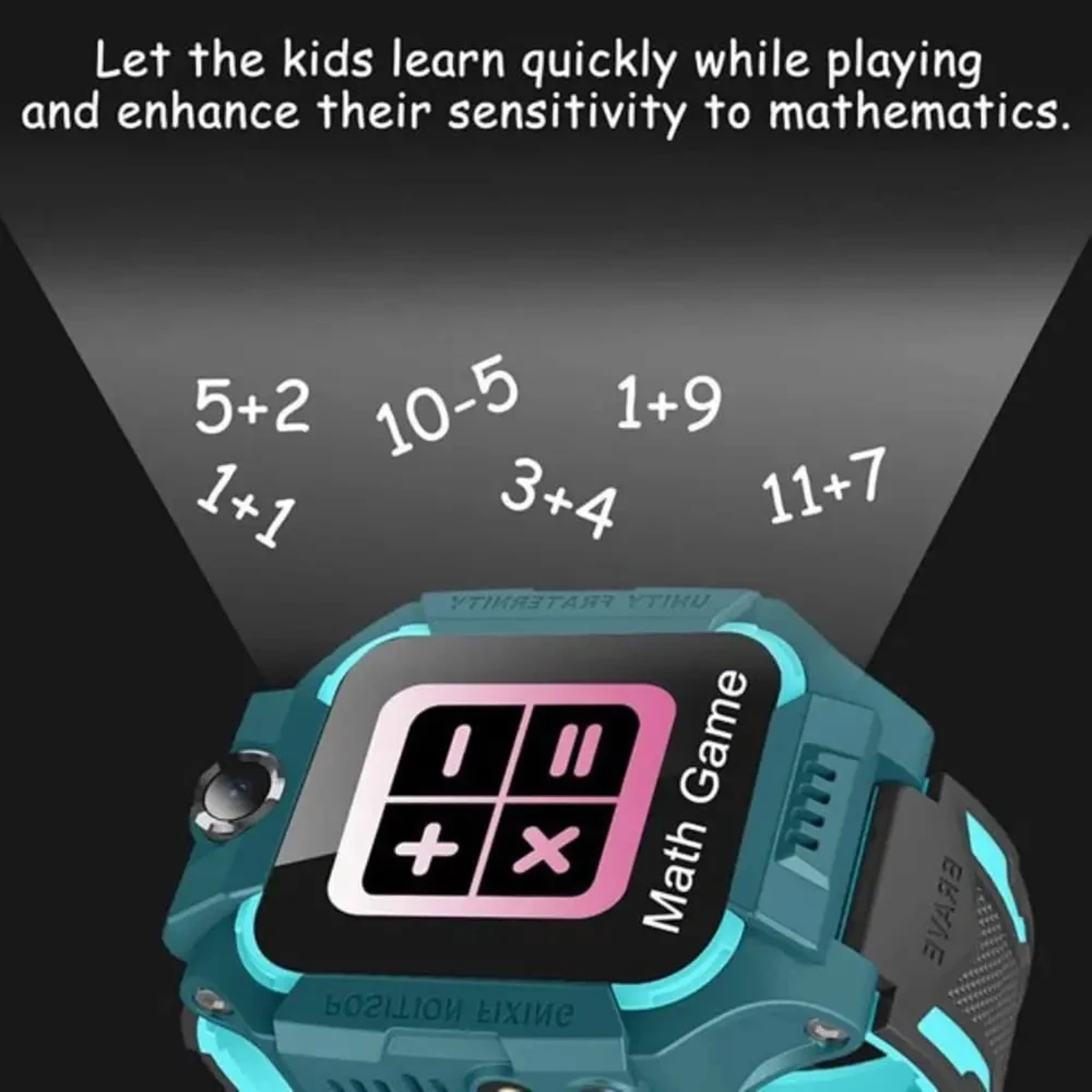 Kids Smart Watch GPS Tracker With Calling Camera  Waterproof Smartwatch For Children 2