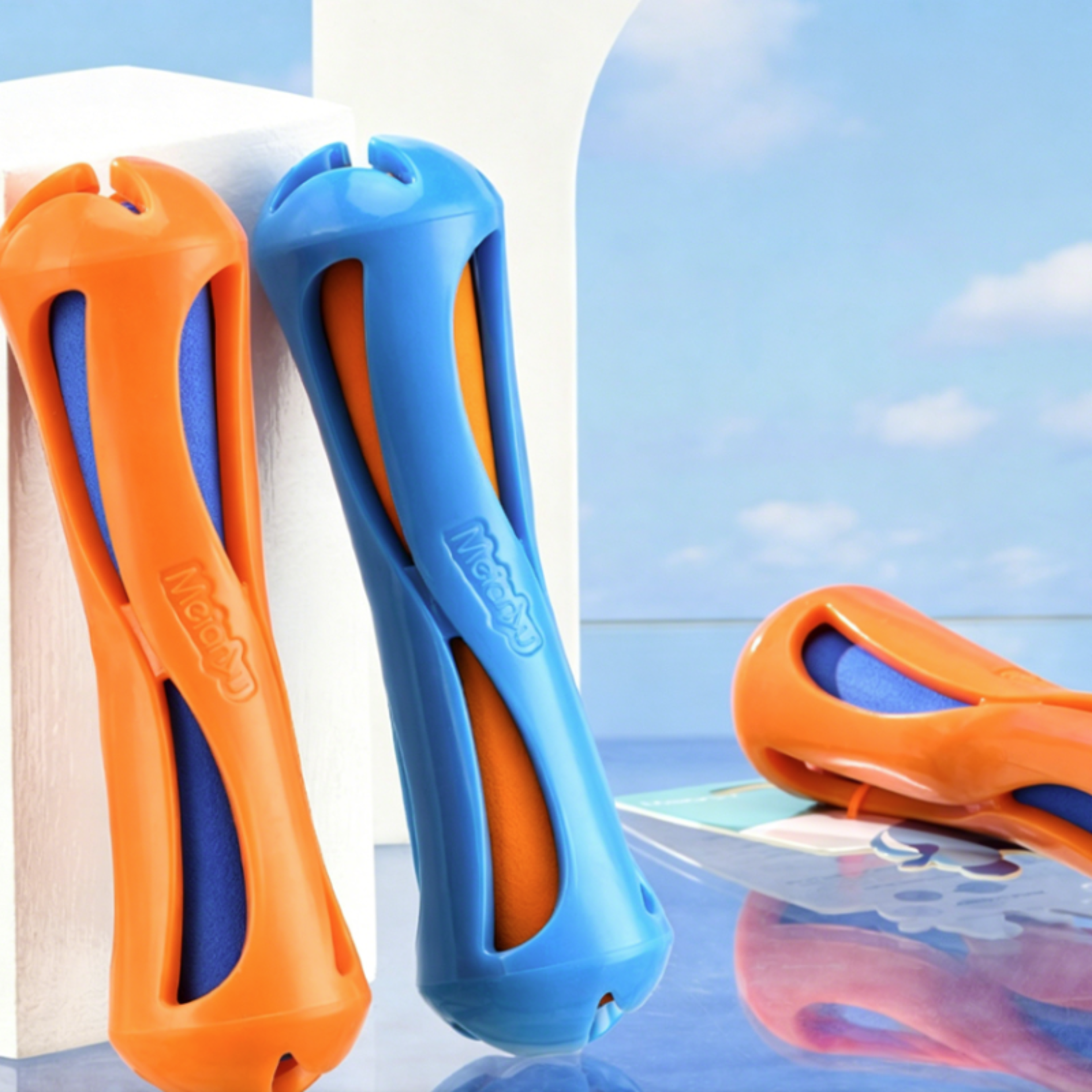 Floating Dog Water Toy Stick Interactive Dog Fetch Toy for Swimming, Training & Chewing – view 1