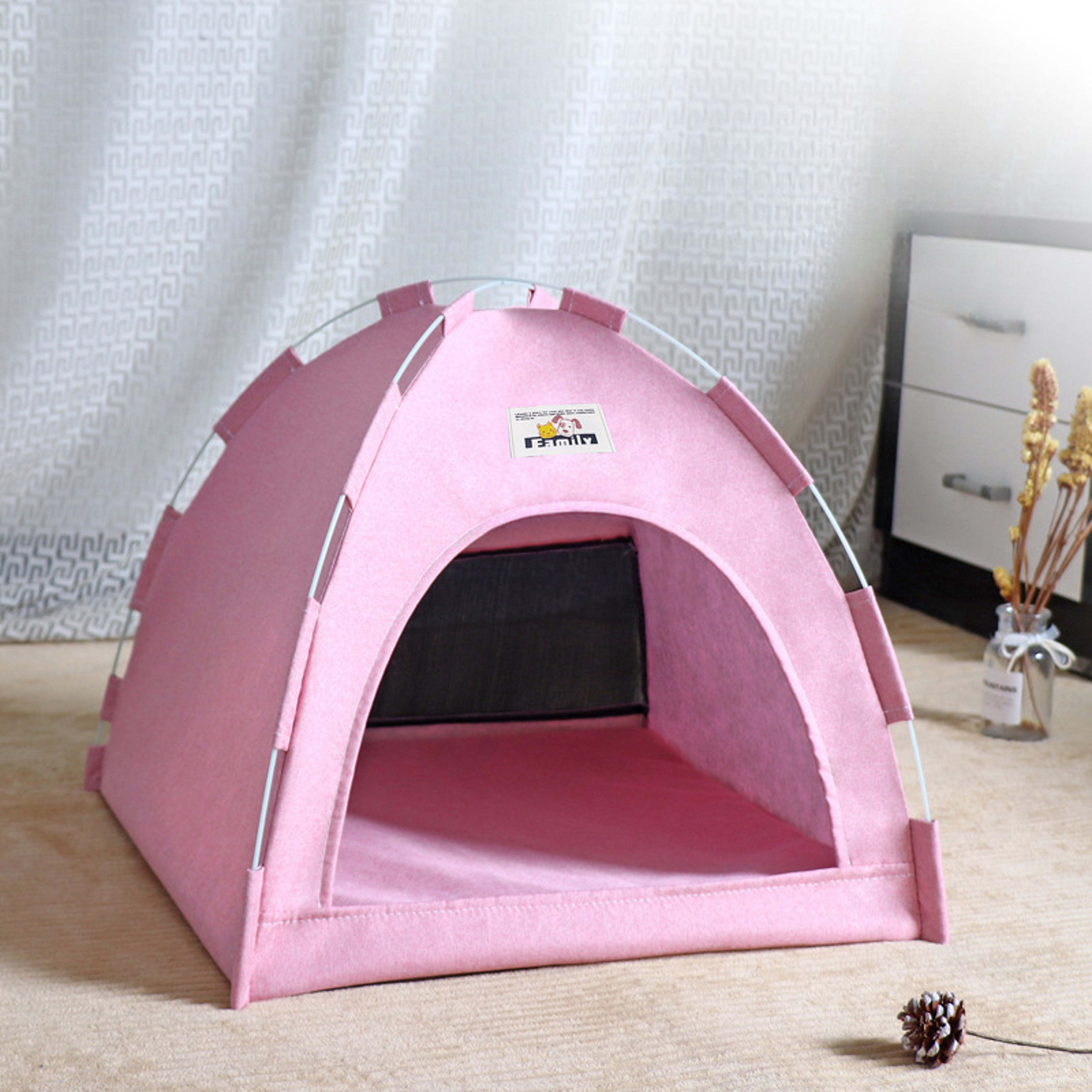 Portable Foldable Pet House Breathable Cat Tent  Dog Bed For Indoor Outdoor All Season Comfort 7