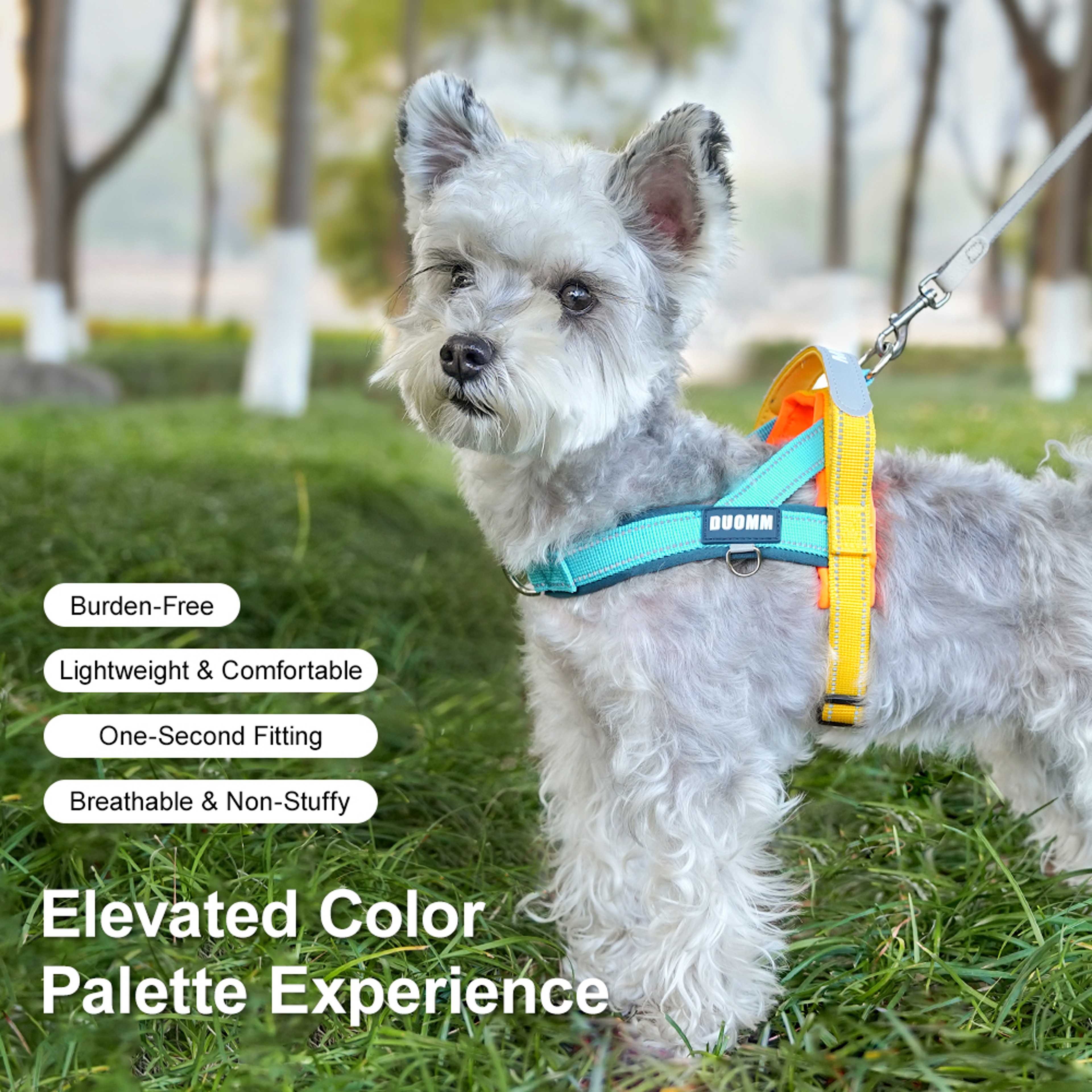 Reflective No Pull Dog Harness Breathable Step In Soft Padded Walking Vest – view 3