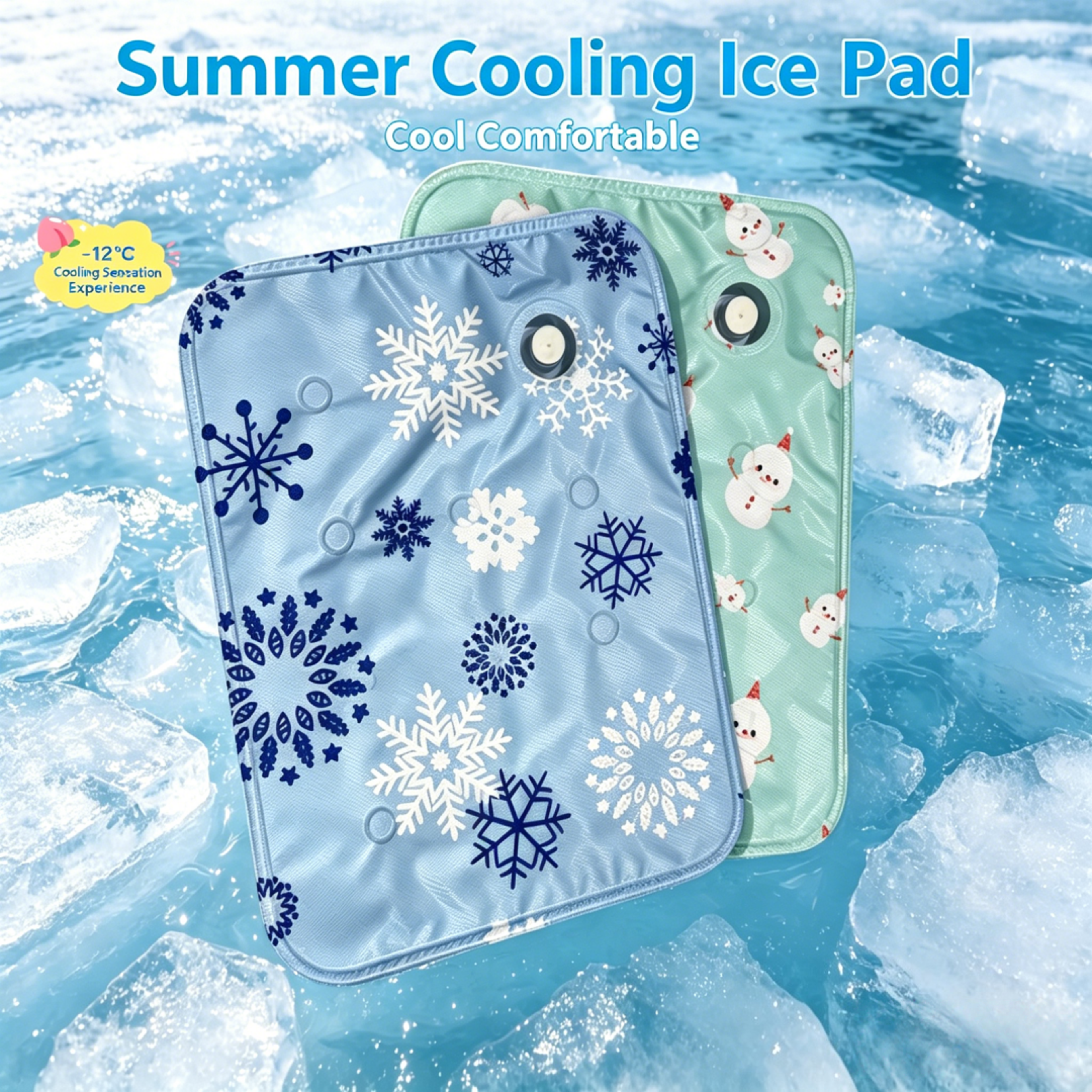 Self Cooling Pet Cooling Mat for Dogs & Cats Portable Cooling Gel Pet Pad for Summer – view 1