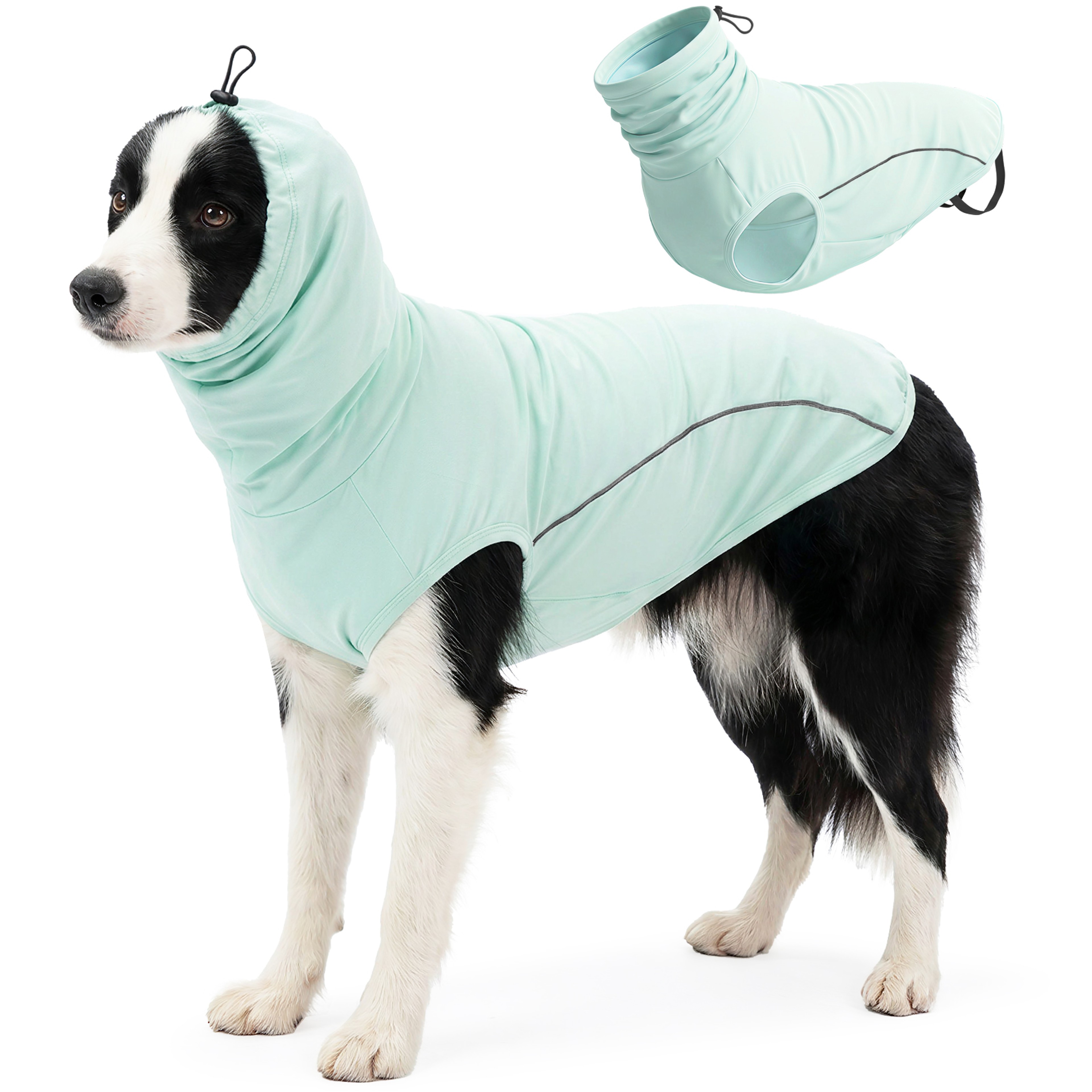 Dog Cooling Shirt with UV Protection Breathable Summer Pet Clothing for Dogs & Cats – view 8