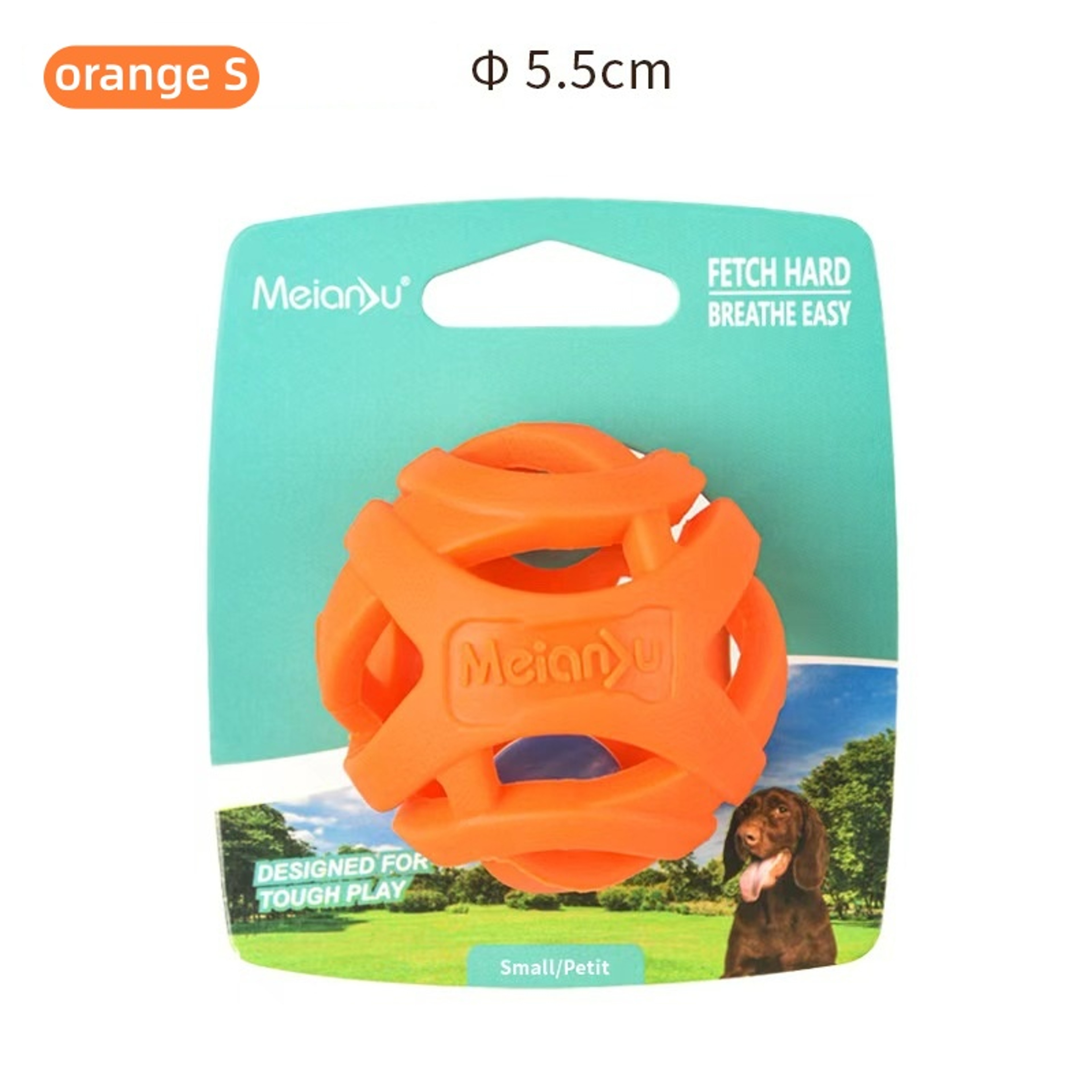 Interactive Dog Chew Ball Durable Dog Teeth Cleaning Toy for Small & Medium Dogs – view 8
