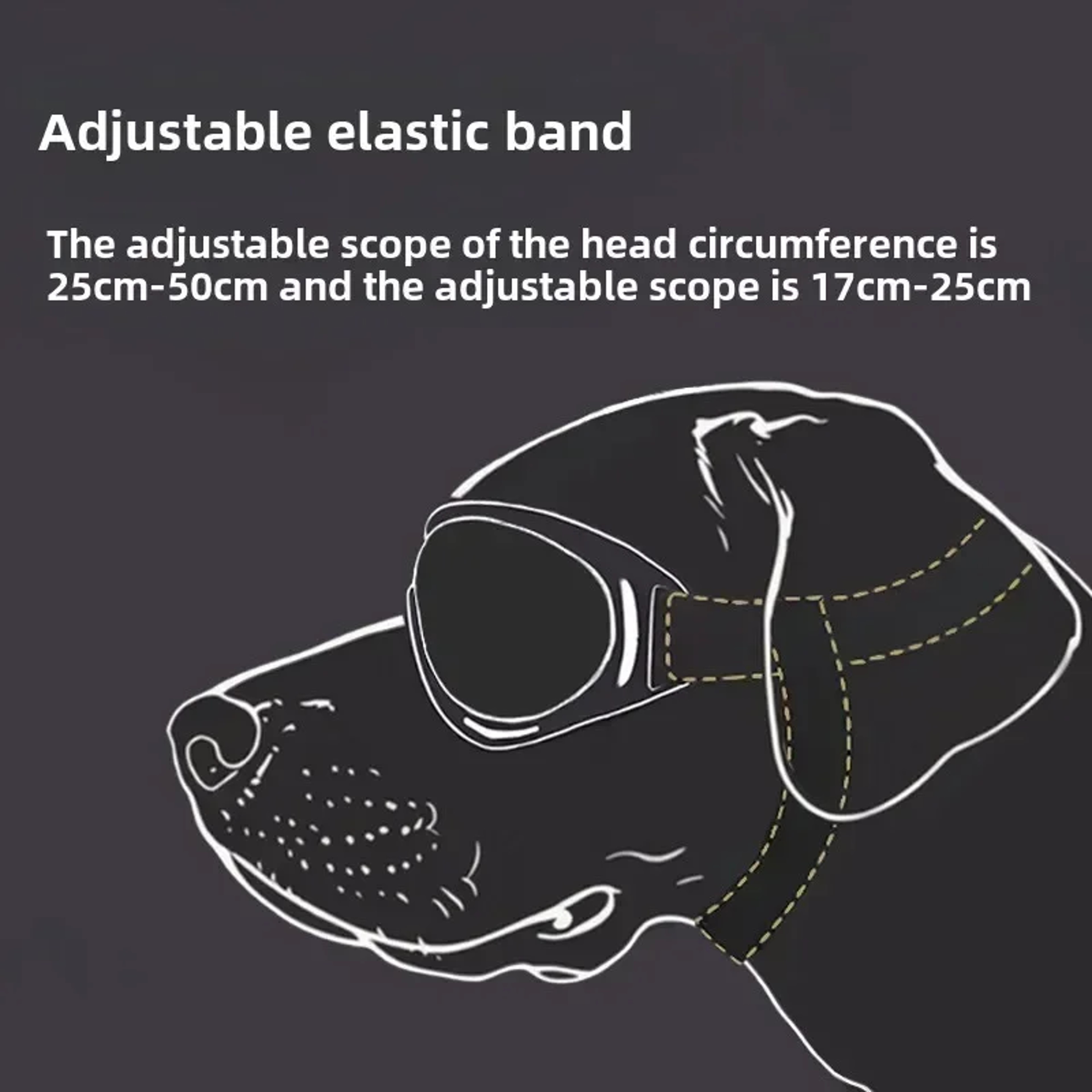 Dog Goggles Windproof Pet Eye Protection Sunglasses for Small, Medium & Large Dogs – view 5
