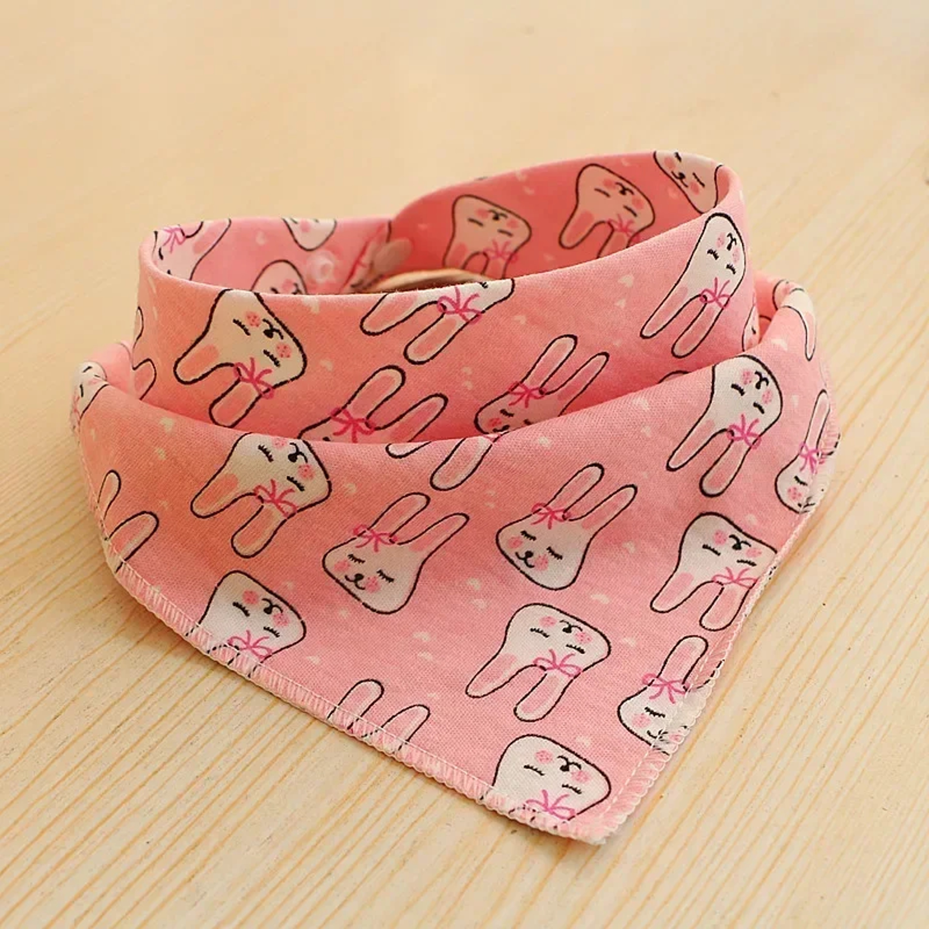 Cute Dog Bandana Soft Printed Pet Scarf for Dogs & Cats Stylish Holiday Pet Neckerchief – view 3