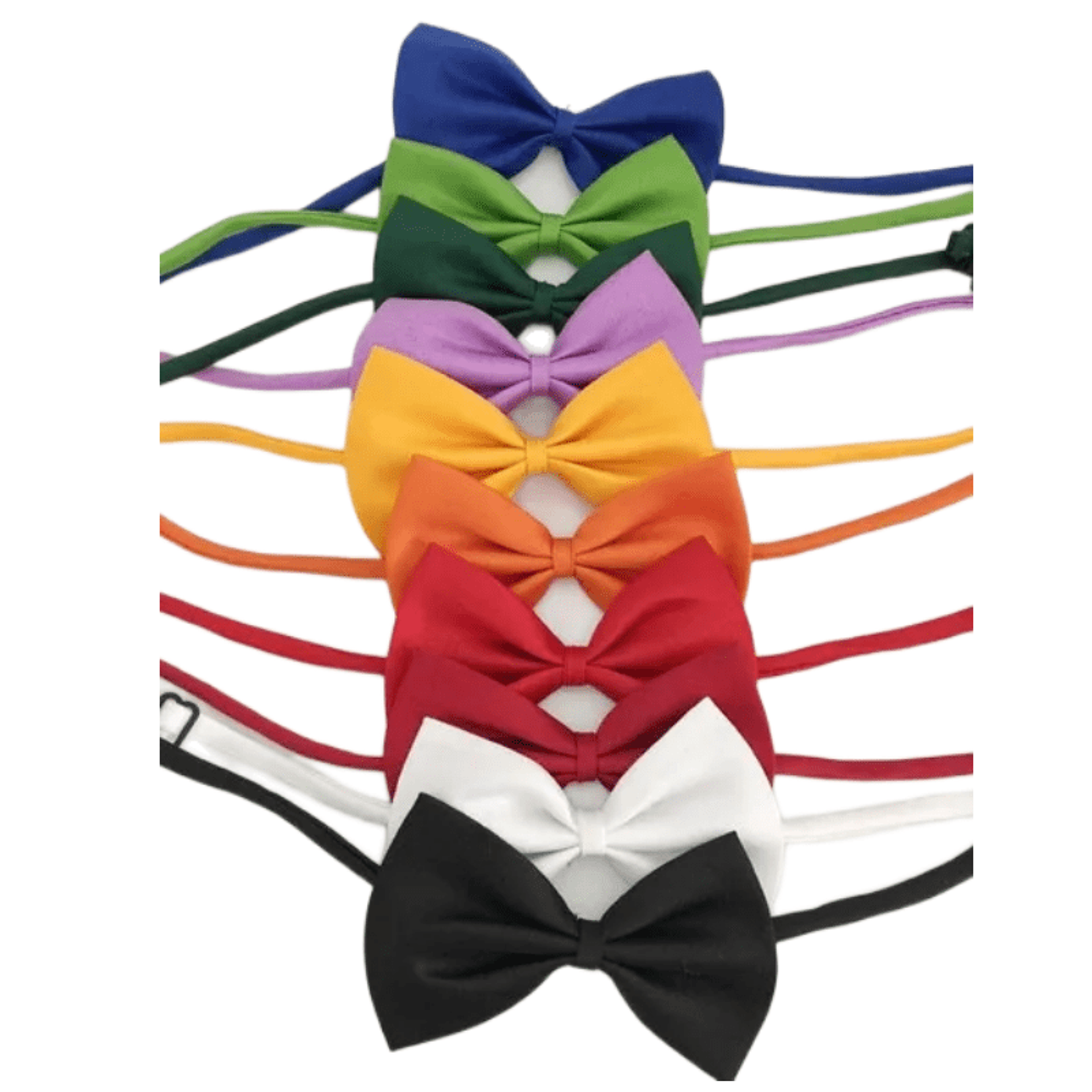 dapper Paws Adjustable Pet Bowtie Collar for Dogs & Cats – view 2