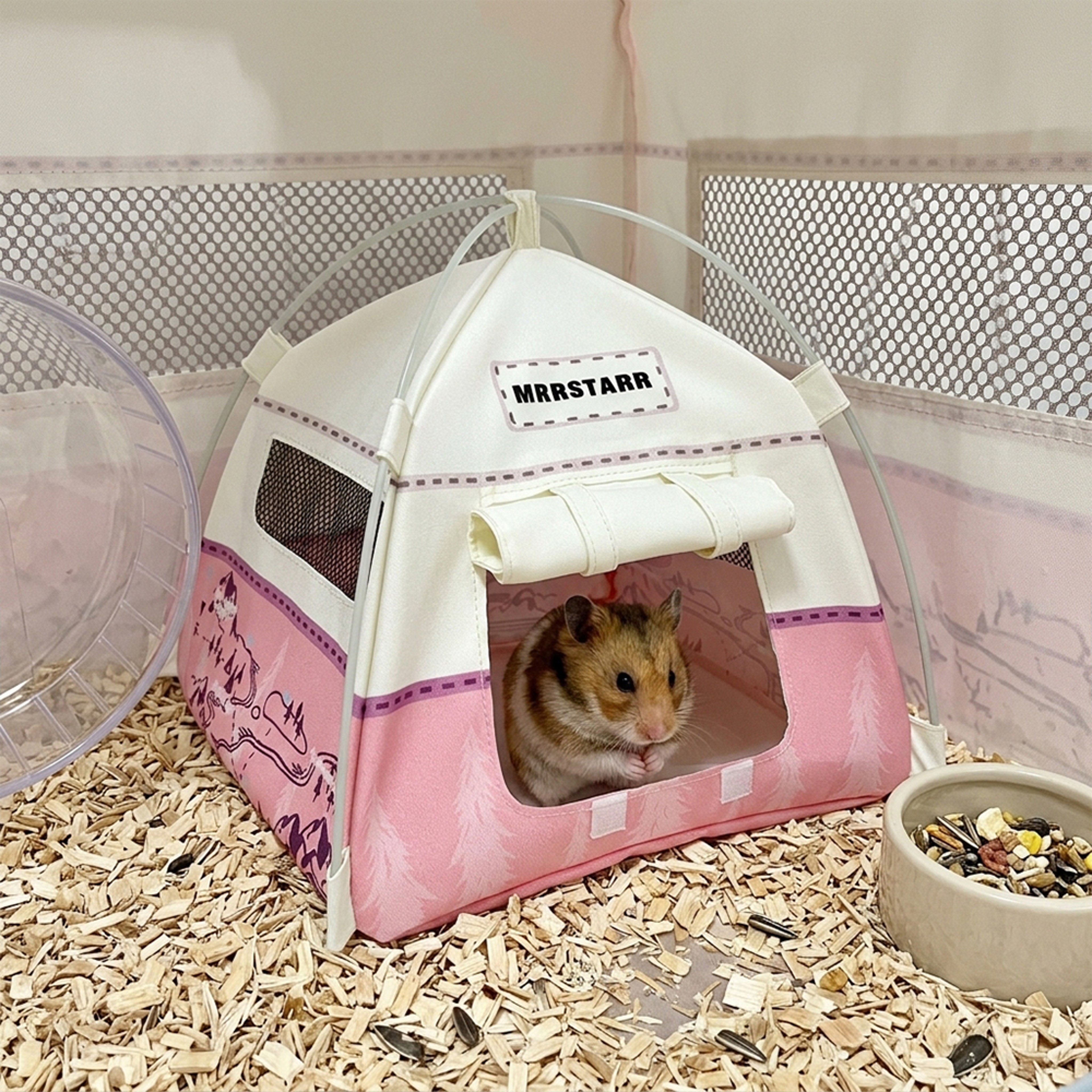 Cozy Escape Breathable Small Pet Hideout Tent Enclosure – view 6
