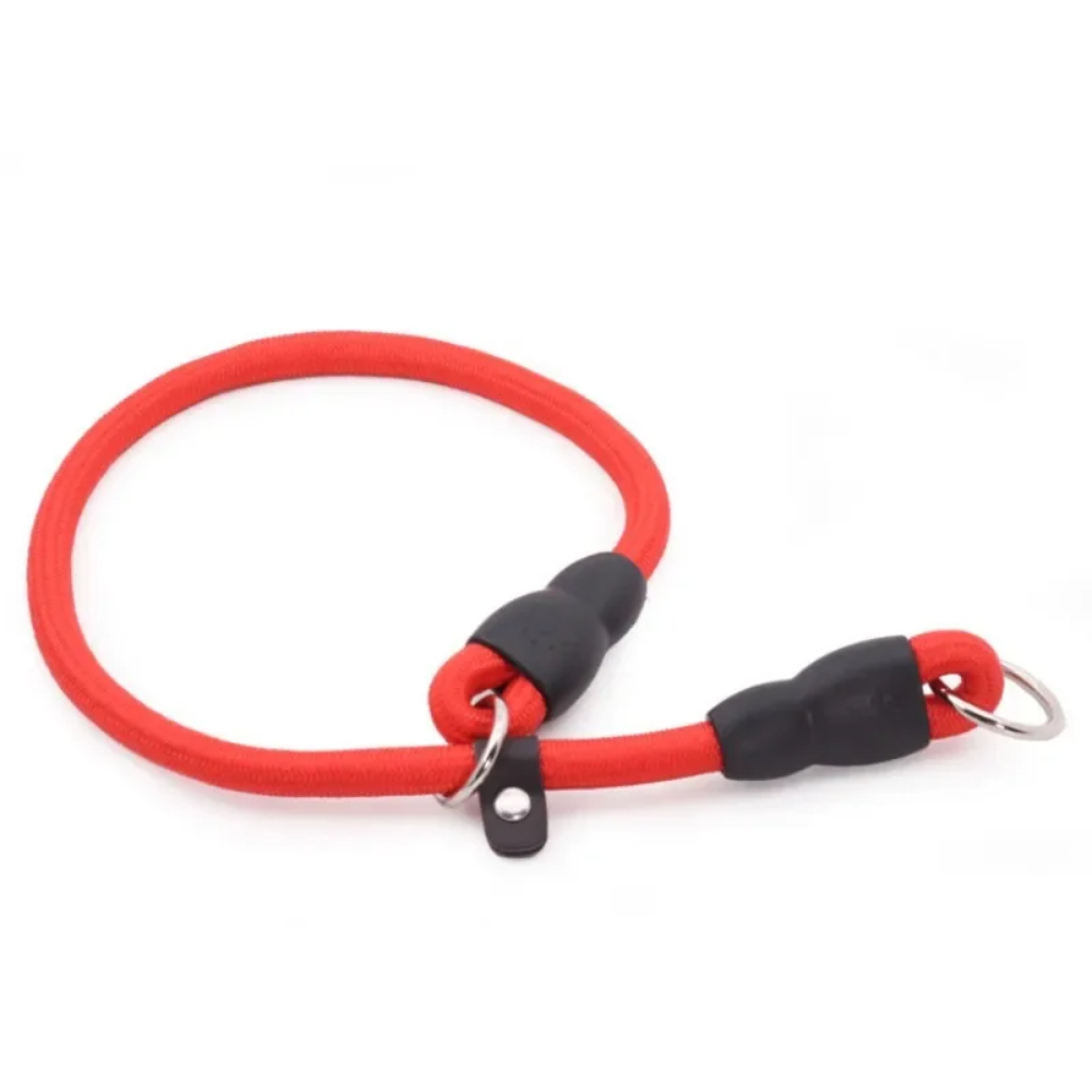No Pull Adjustable Dog Collar Nylon P Chain Training Slip Rope Collar – view 7
