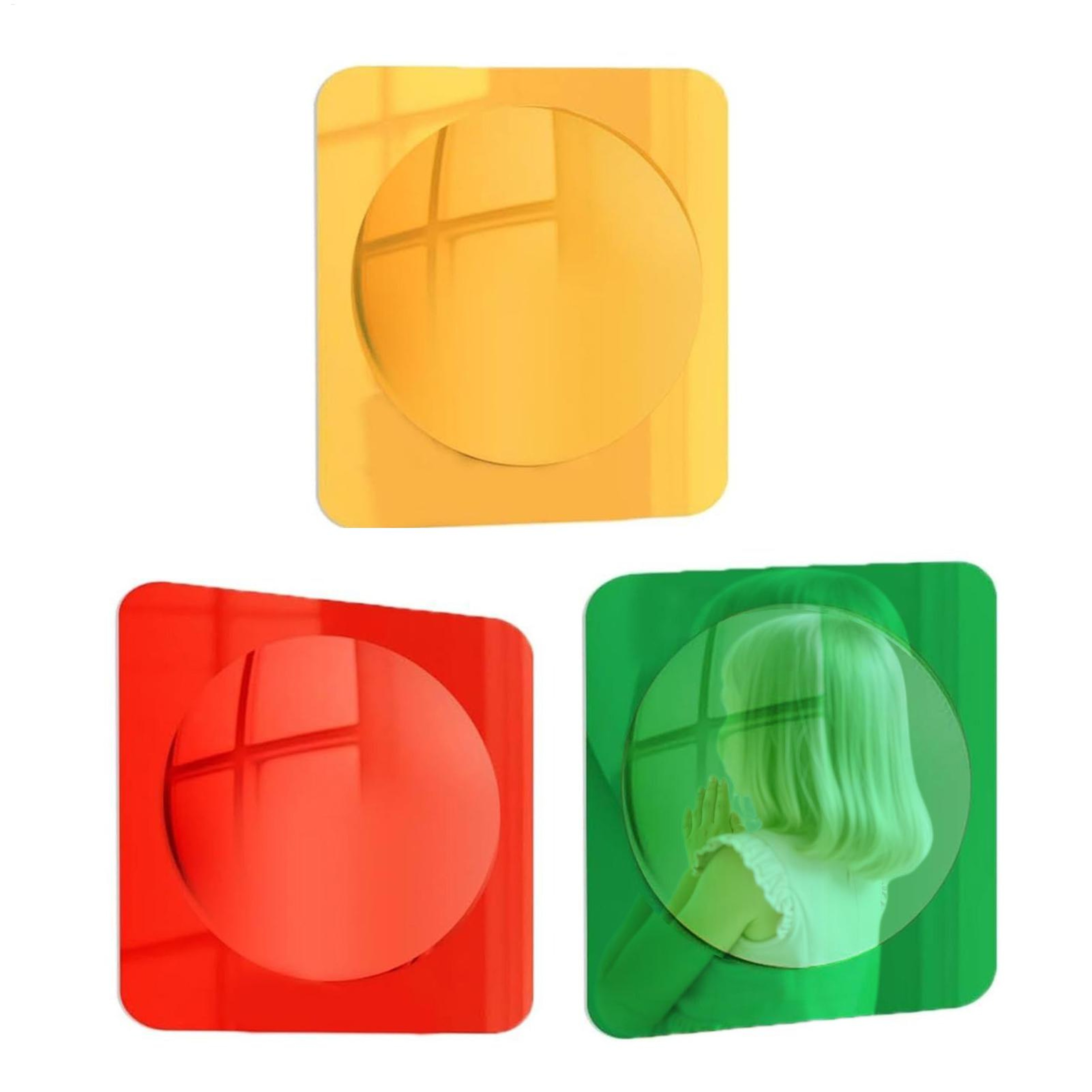 Bubble Sensory Wall Mirror Set Toddler Sensory Mirror for Montessori Play & Learning – view 1