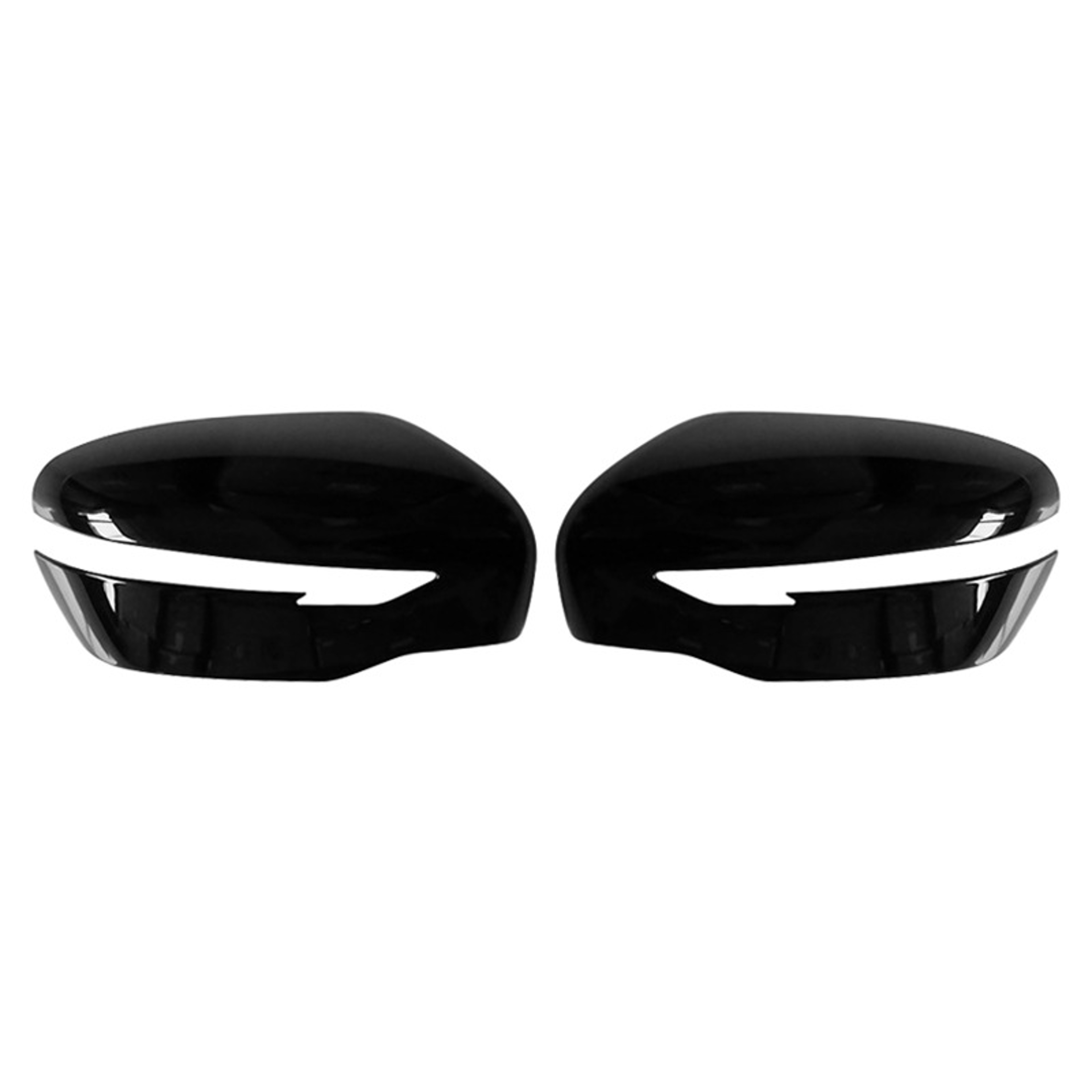 Carbon Fiber Style Nissan Qashqai Mirror Cover Caps For Side Mirror Protection 2