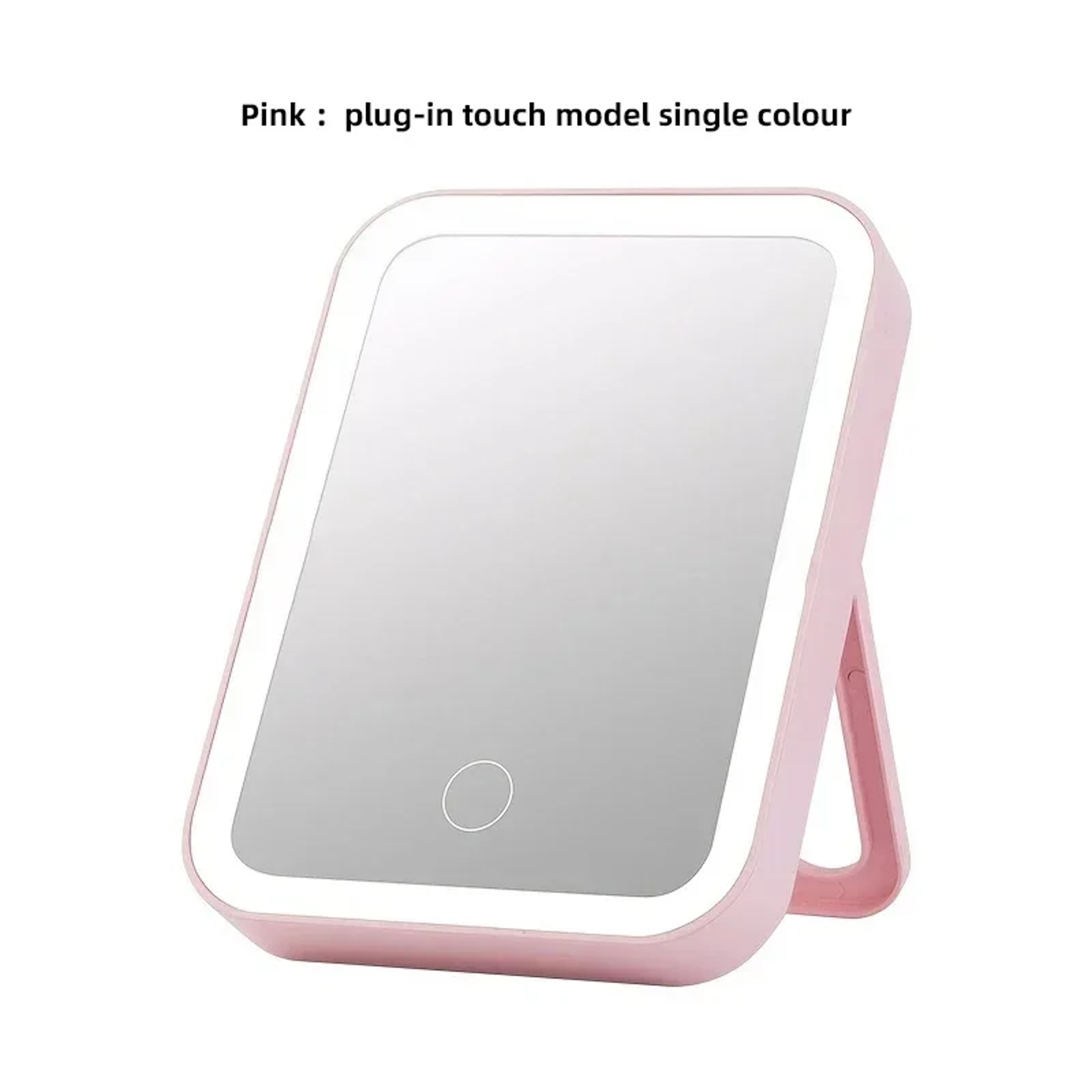 Rechargeable LED Makeup Mirror with Touch Dimming Light Portable Lighted Vanity Mirror – view 6
