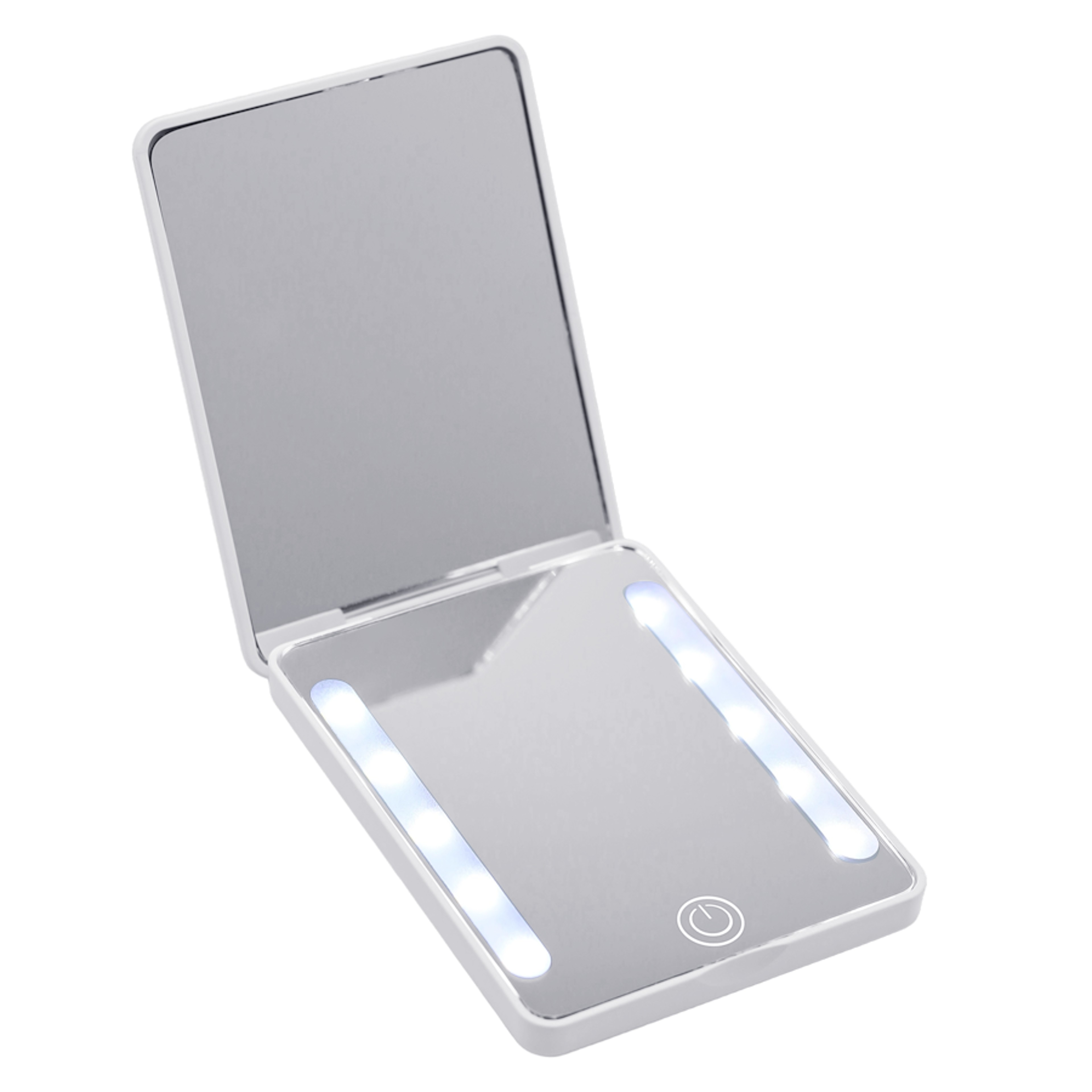 Rechargeable Lighted Compact Mirror with Magnification & 3 Color LED Travel Makeup Mirror – view 8