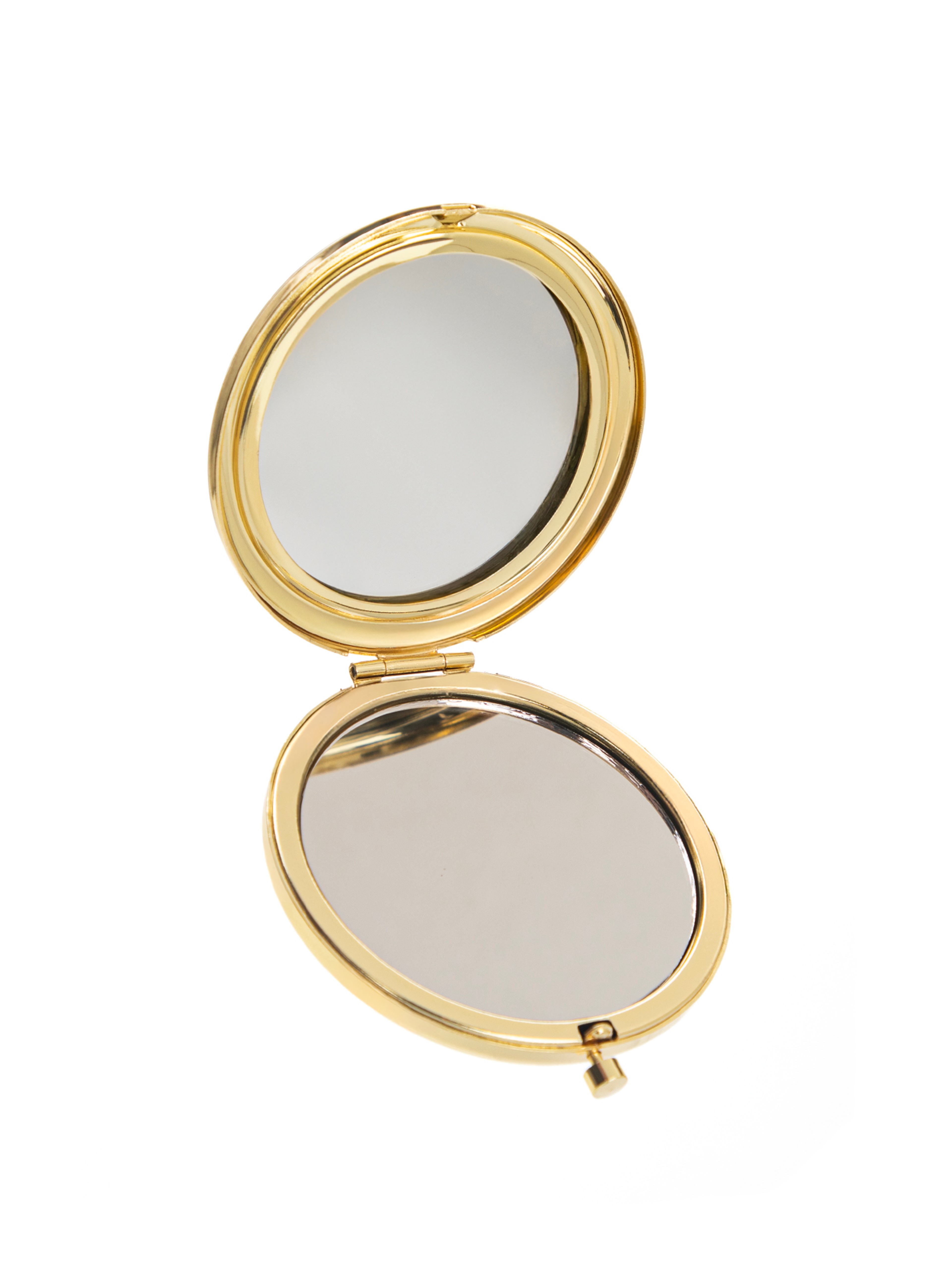 Double Sided Compact Makeup Mirror Round Travel Makeup Mirror Portable Pocket Beauty Mirror – view 1