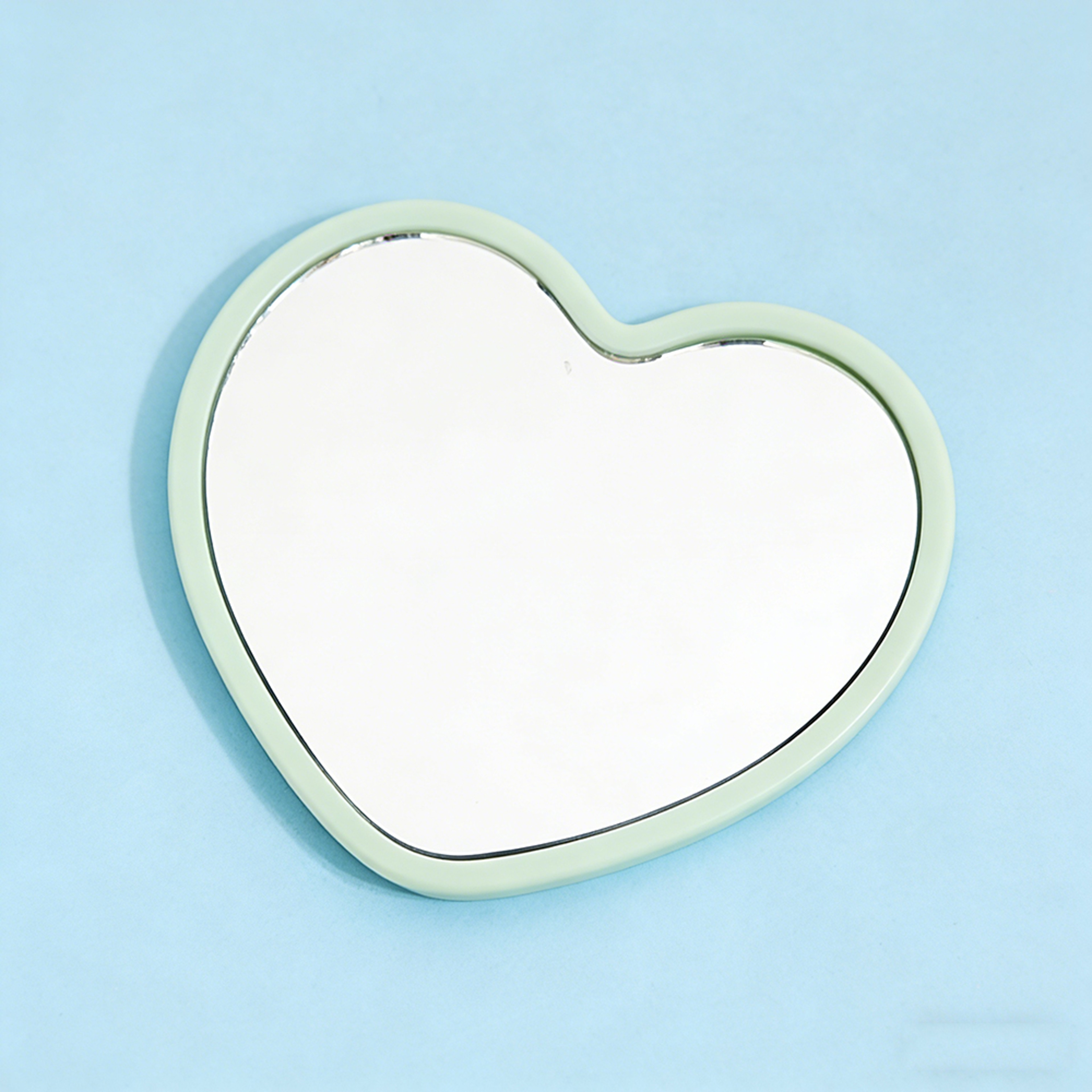 Heart Makeup Mirror Mini Pocket Mirror Compact Handheld Vanity Mirror for Travel & Daily Touch Ups – view 10