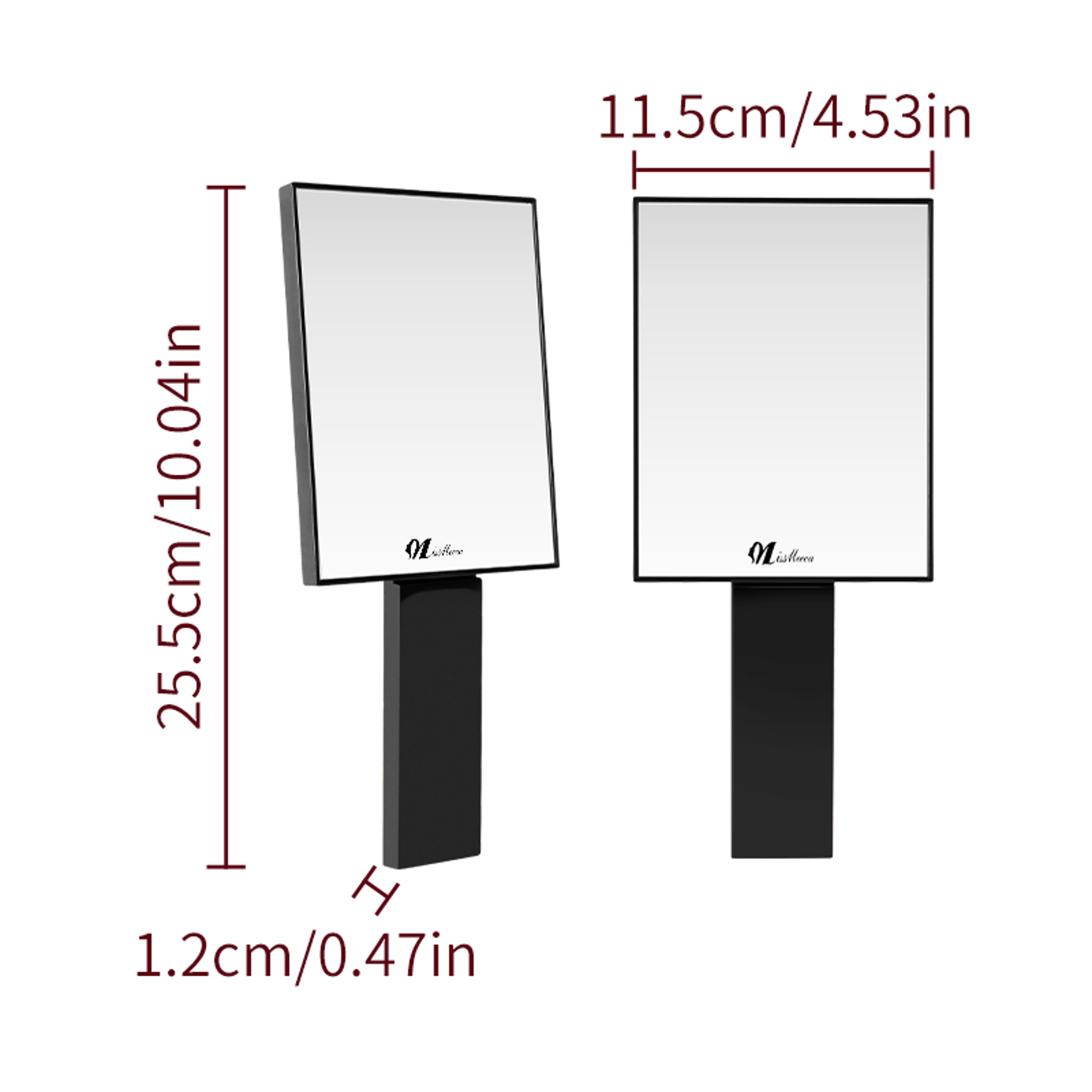 Portable Makeup Mirror Foldable Vanity Mirror for Desktop and Travel Beauty Touch Ups – view 5