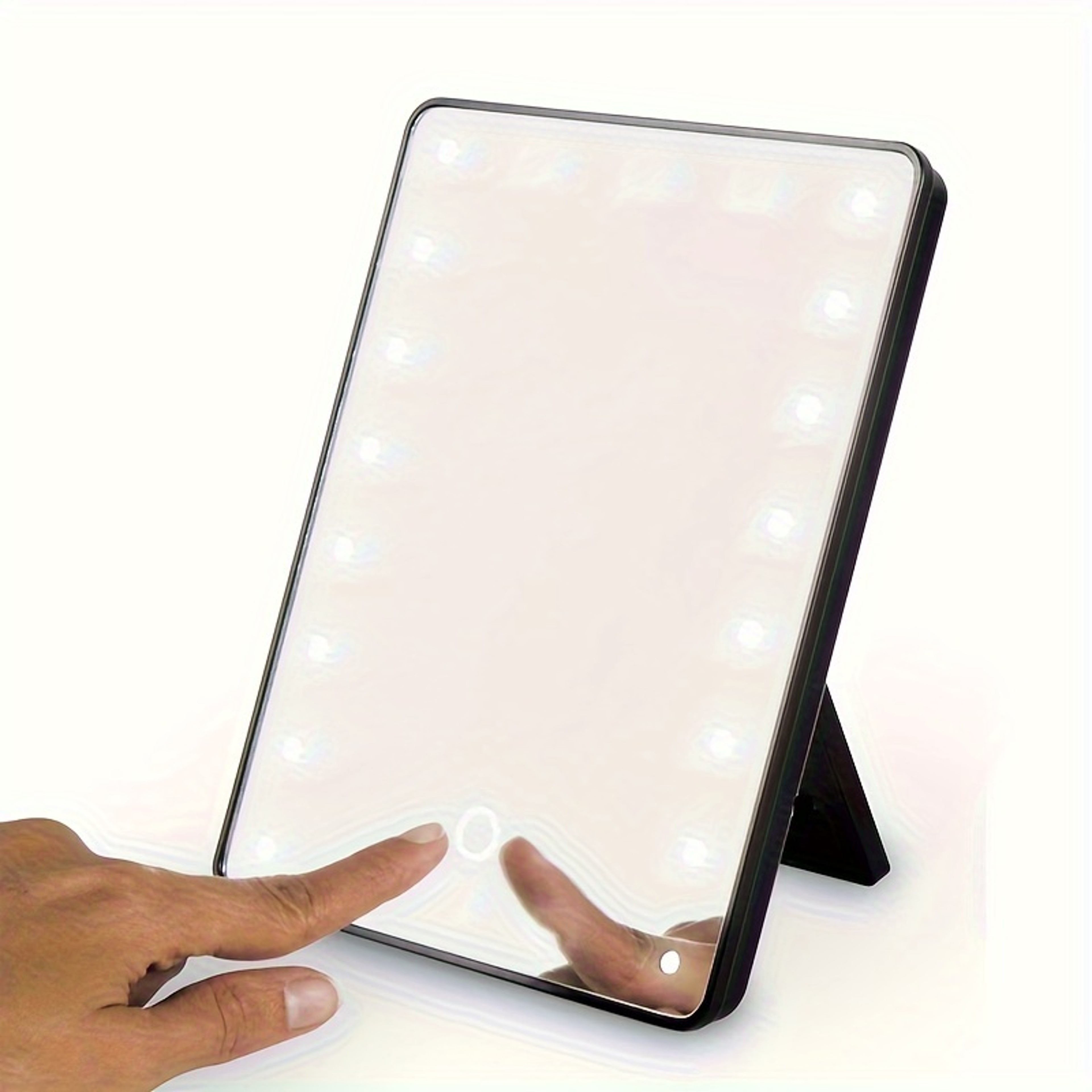 LED Makeup Mirror with 16 Lights Touch Dimmable Vanity Mirror USB Battery Powered – view 7