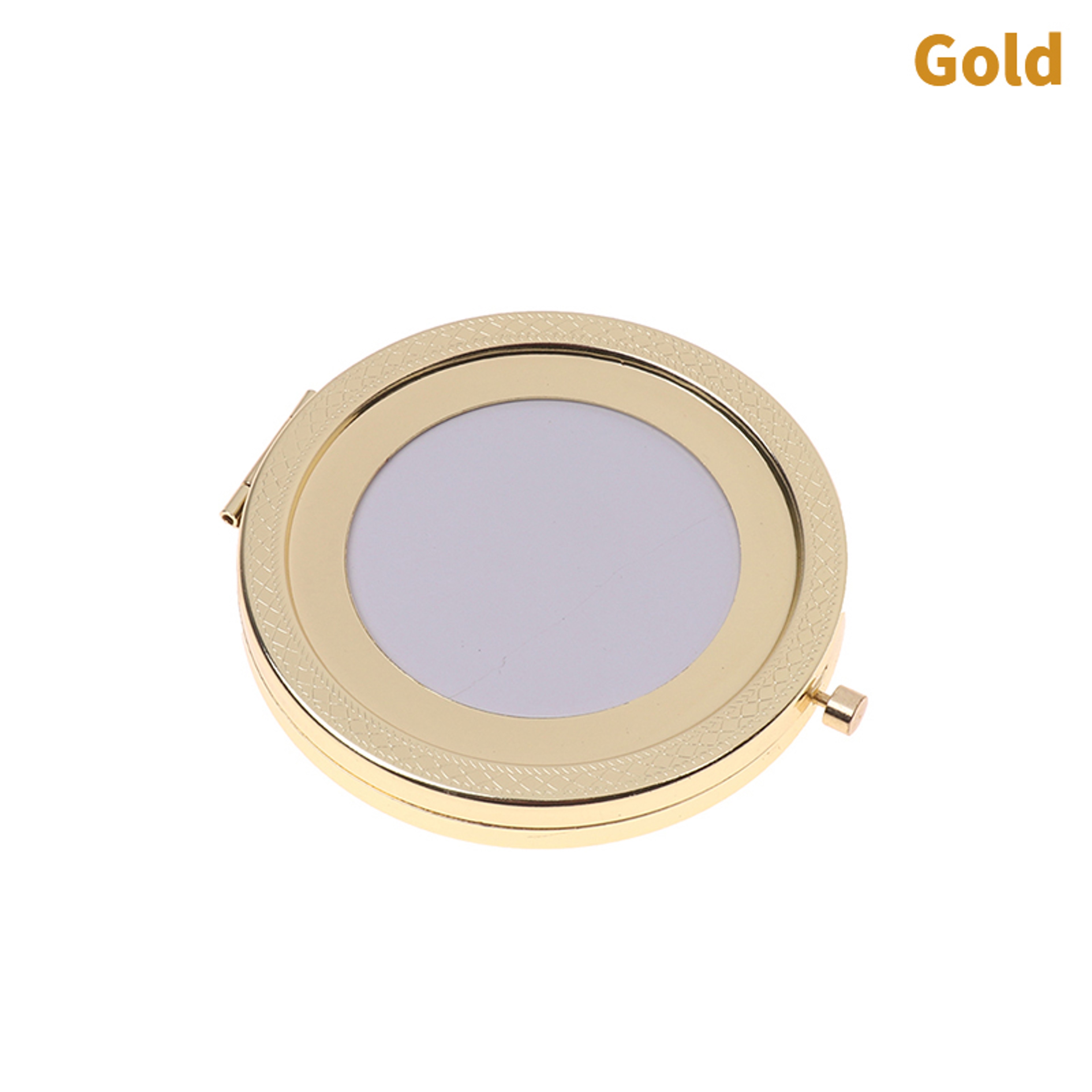 Vintage Compact Makeup Mirror Double Sided Folding Pocket Mirror For Travel  Daily TouchUps 5