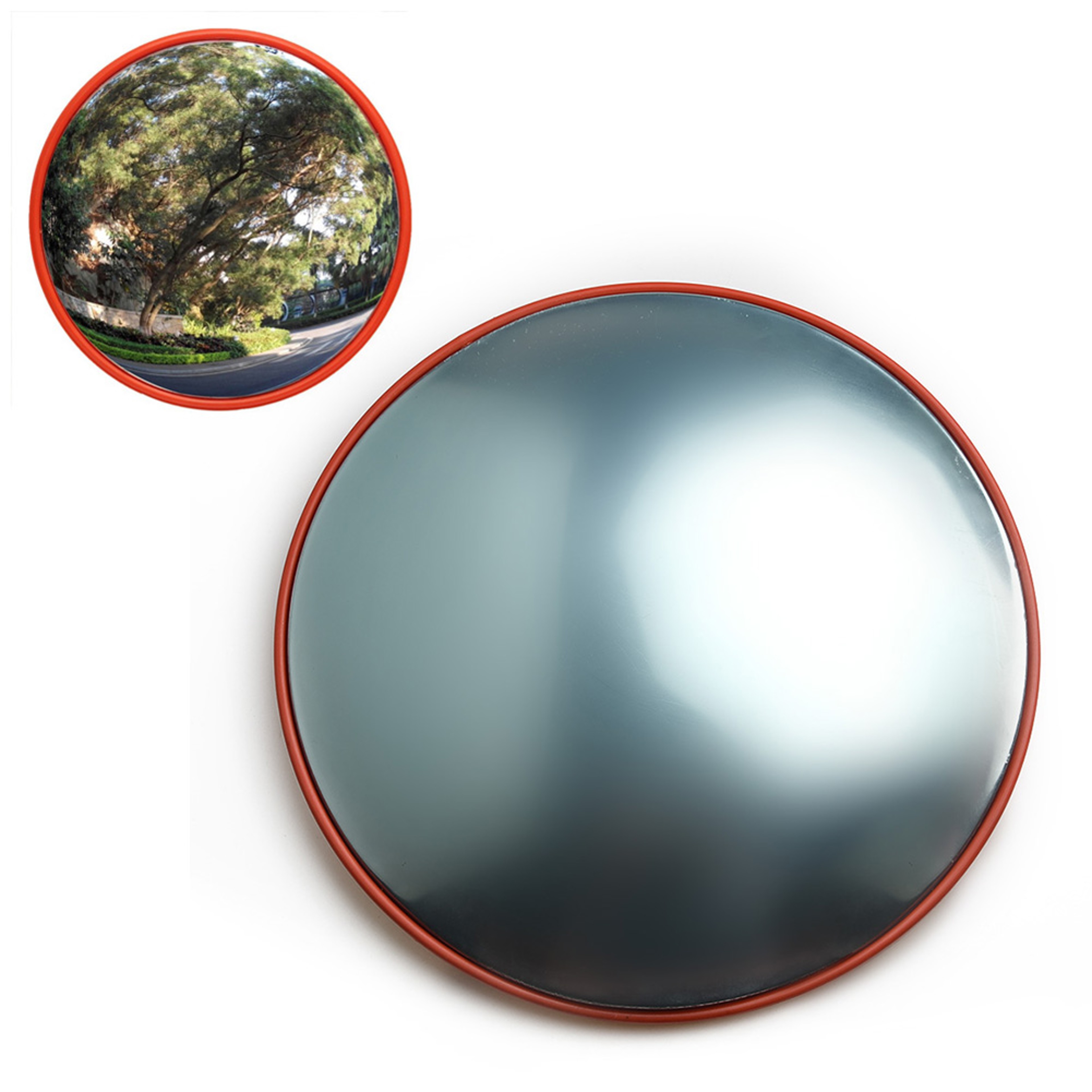 Convex Safety Mirror for Driveway & Garage Wide Angle Blind Spot Traffic Mirror – view 4