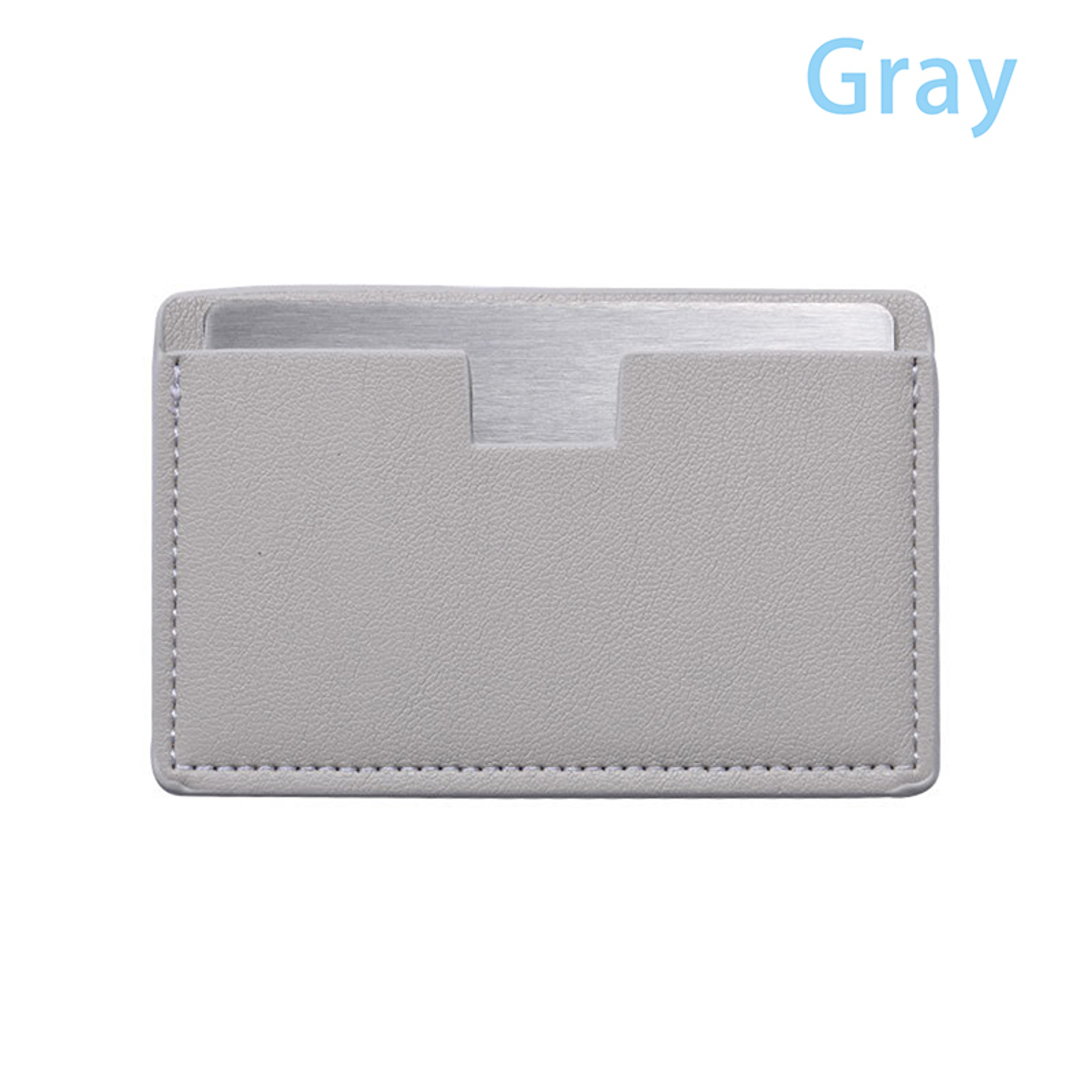 Portable Pocket Makeup Mirror With PU Leather Sleeve Unbreakable Stainless Steel Compact Mirror For 6