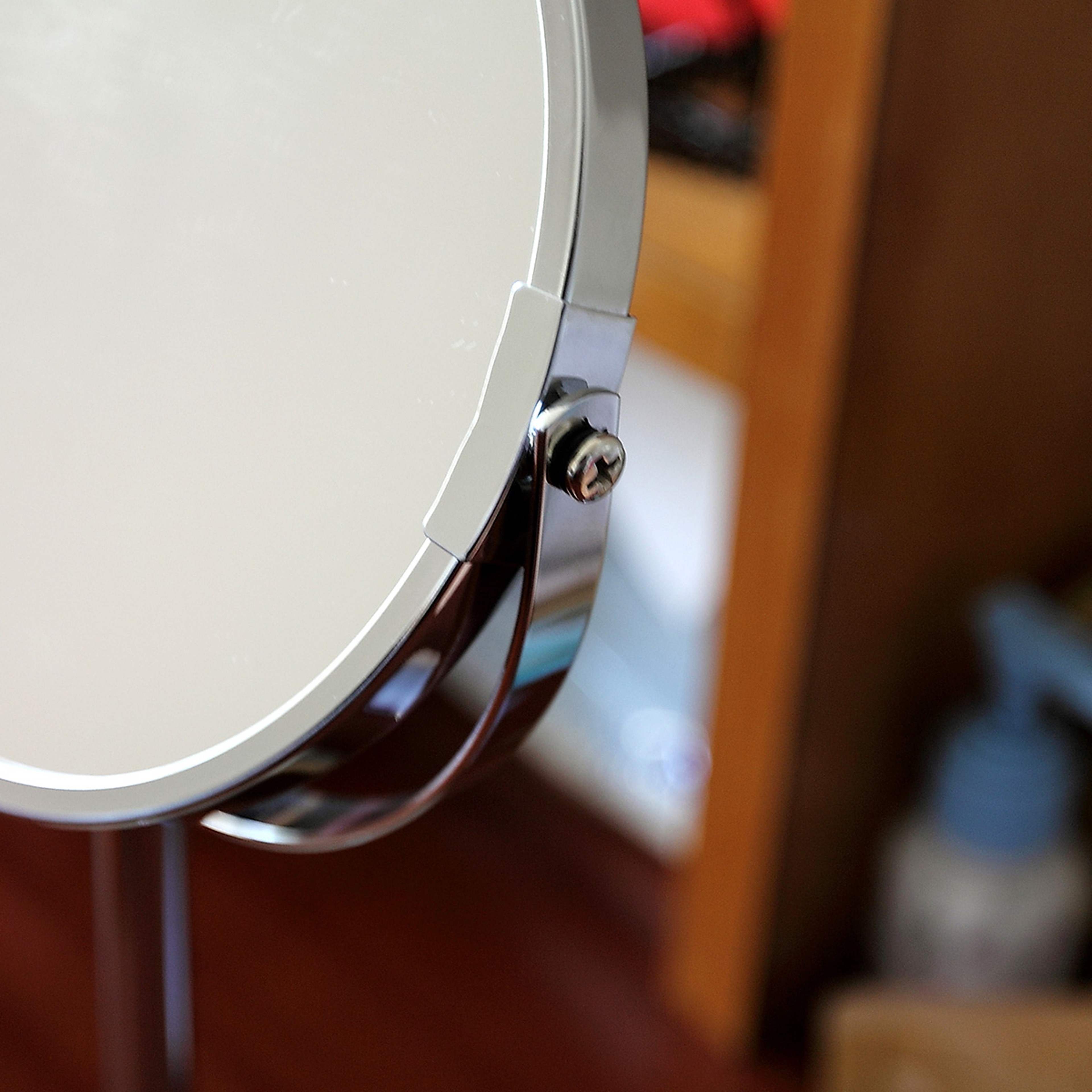 Magnifying Makeup Mirror with Stand Double Sided Tabletop Vanity Mirror 360 Swivel – view 6