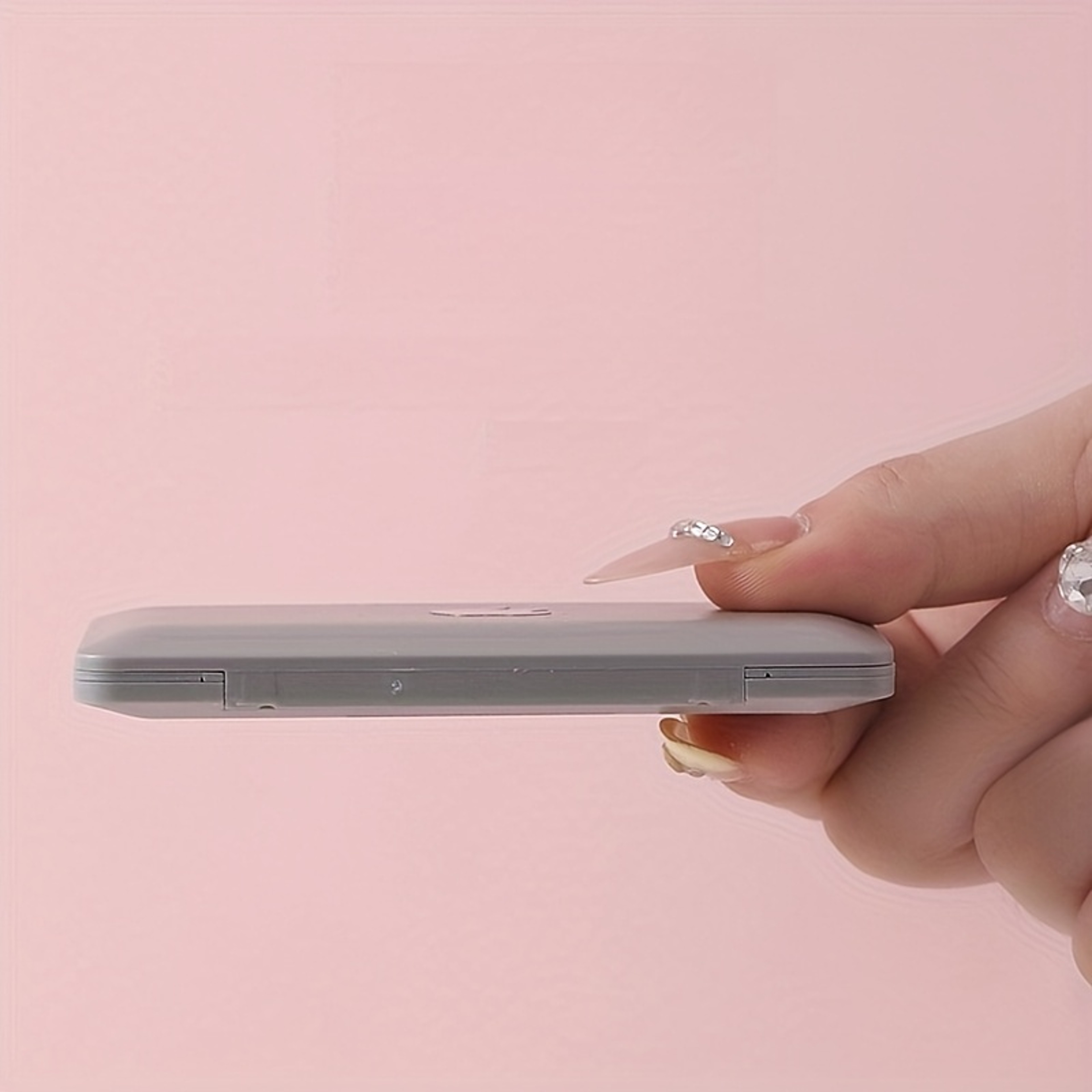 Mini Laptop Portable Makeup Mirror Foldable Pocket Travel Mirror For Quick Touch Ups 3