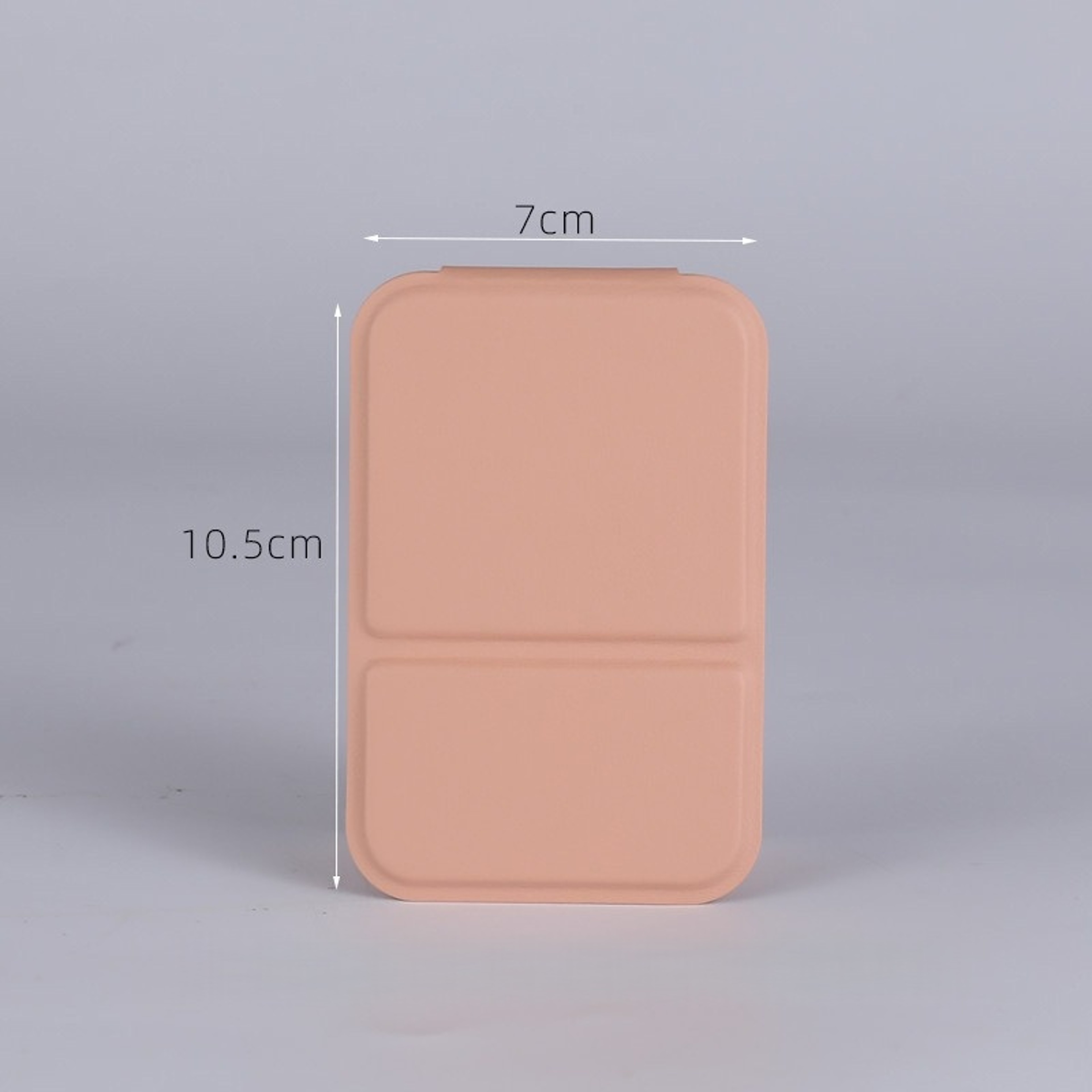 Portable Makeup Mirror with PU Leather Cover Foldable Travel Compact Vanity Mirror – view 5