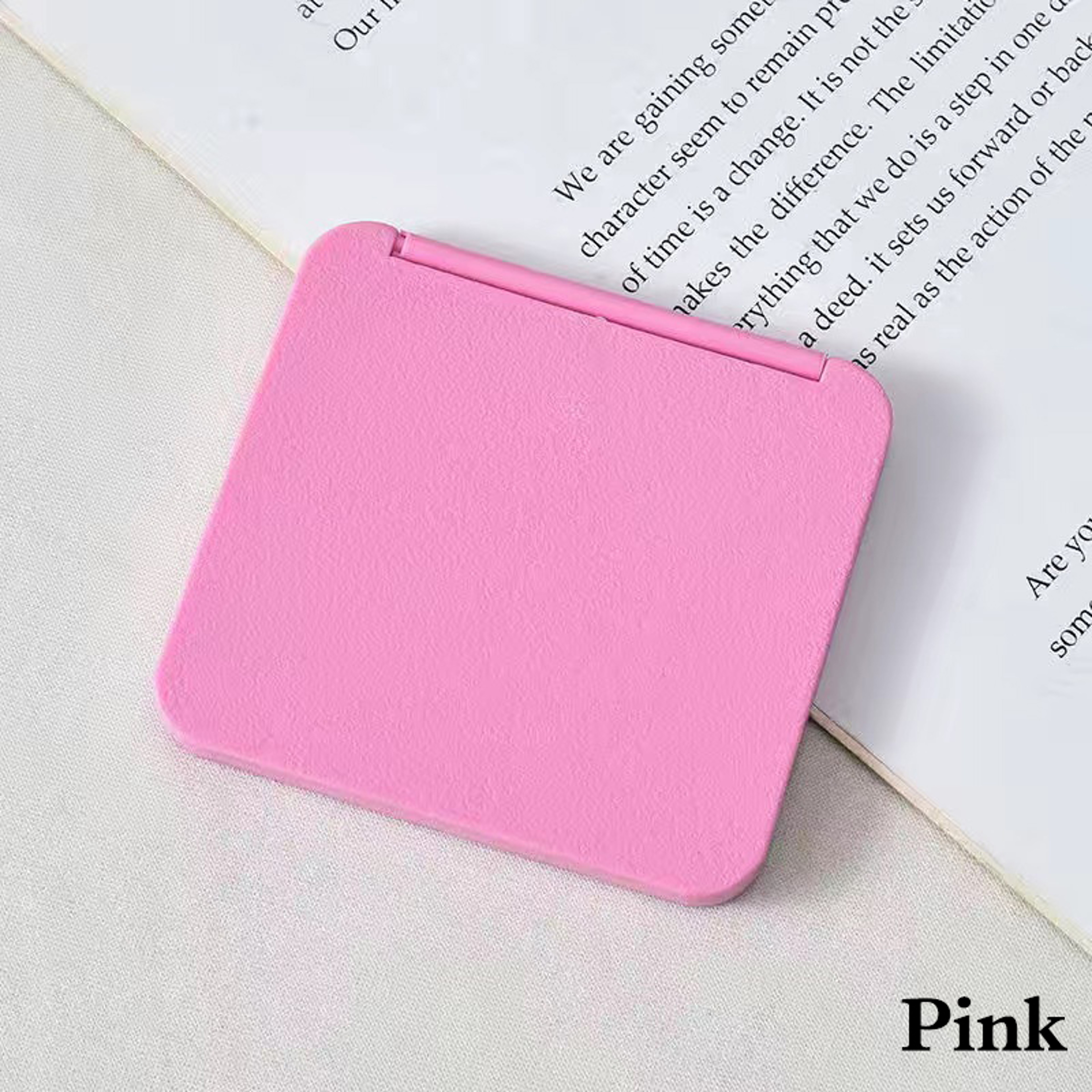 Portable Compact Makeup Mirror Double-Sided Pocket Mirror for Travel Purse Cosmetic Touch Ups – view 12
