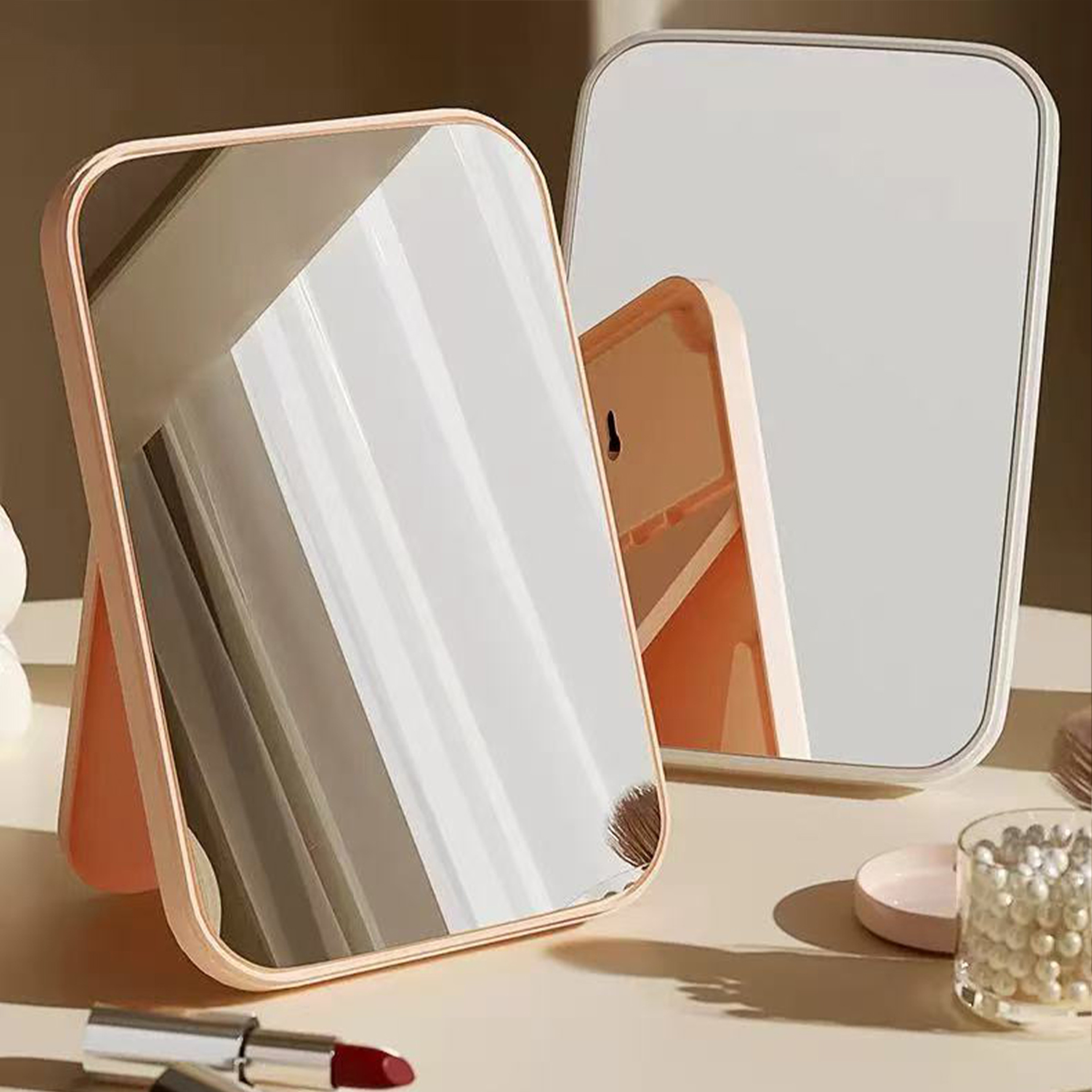 Portable Foldable Travel Makeup Mirror Compact Vanity Mirror for Home, Dorm & On the Go – view 1