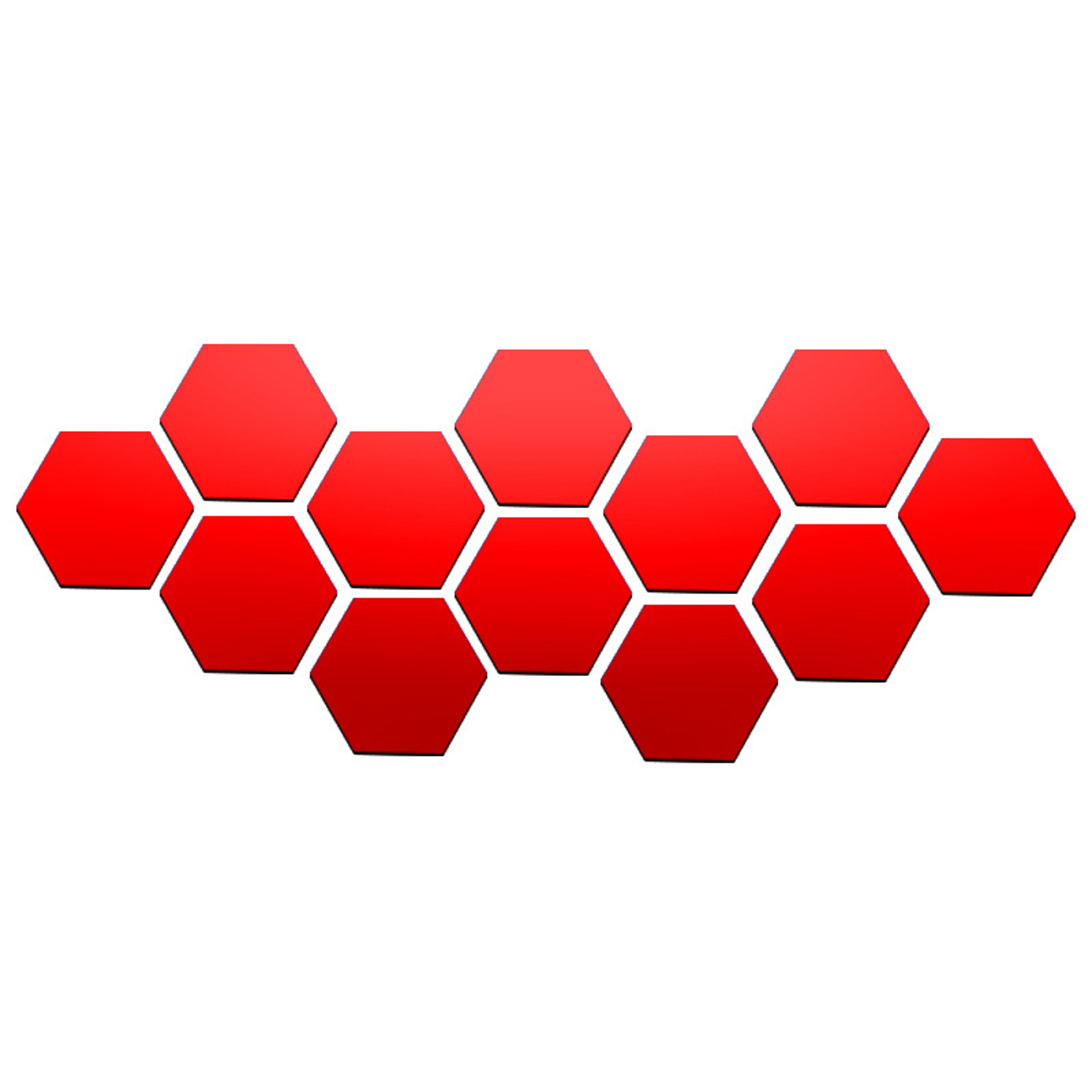 Hexagon Mirror Wall Stickers 3D Acrylic DIY Wall Decor For Living Room Bedroom Bathroom 5