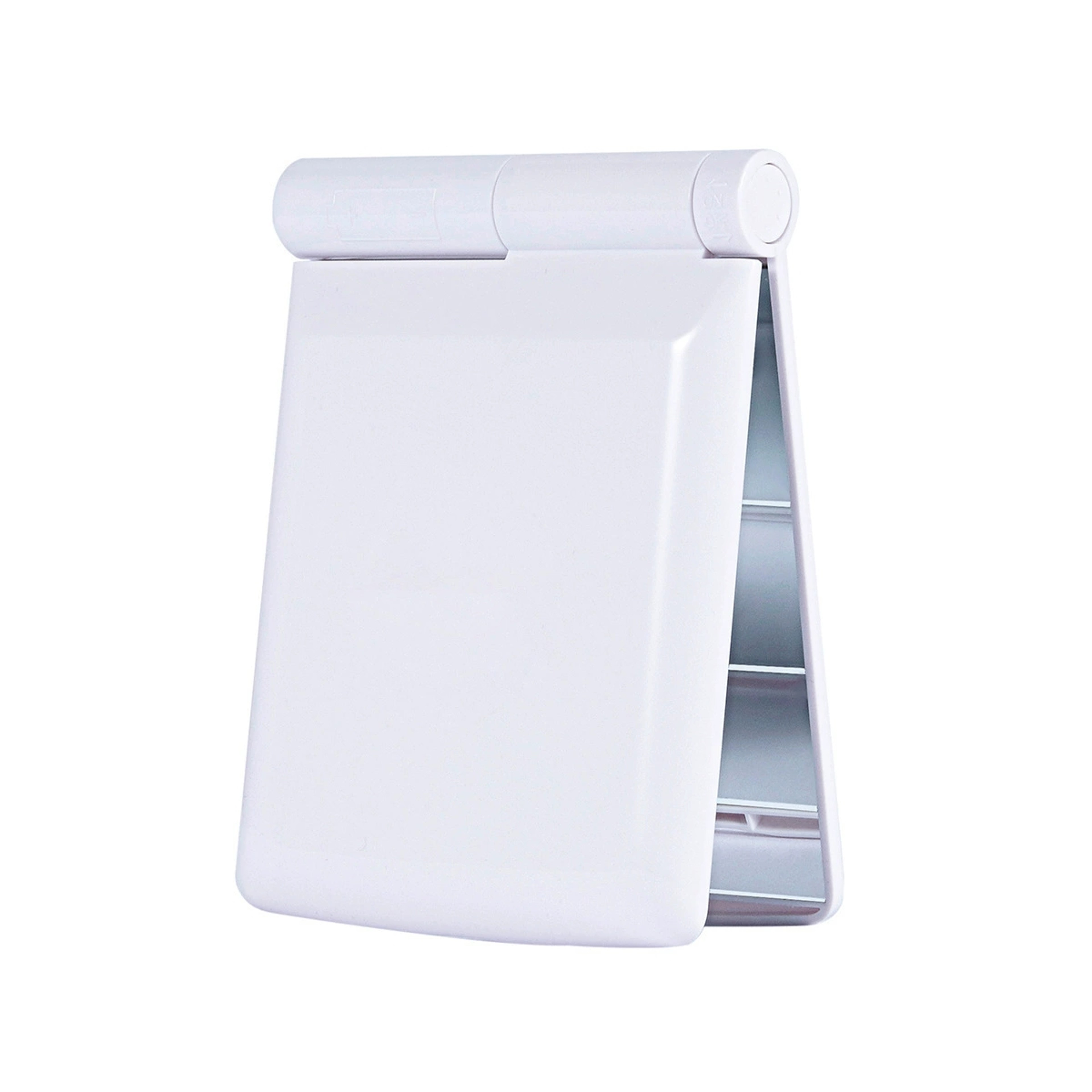 Portable LED Makeup Mirror With Foldable Stand Travel Lighted Compact Vanity Mirror 7
