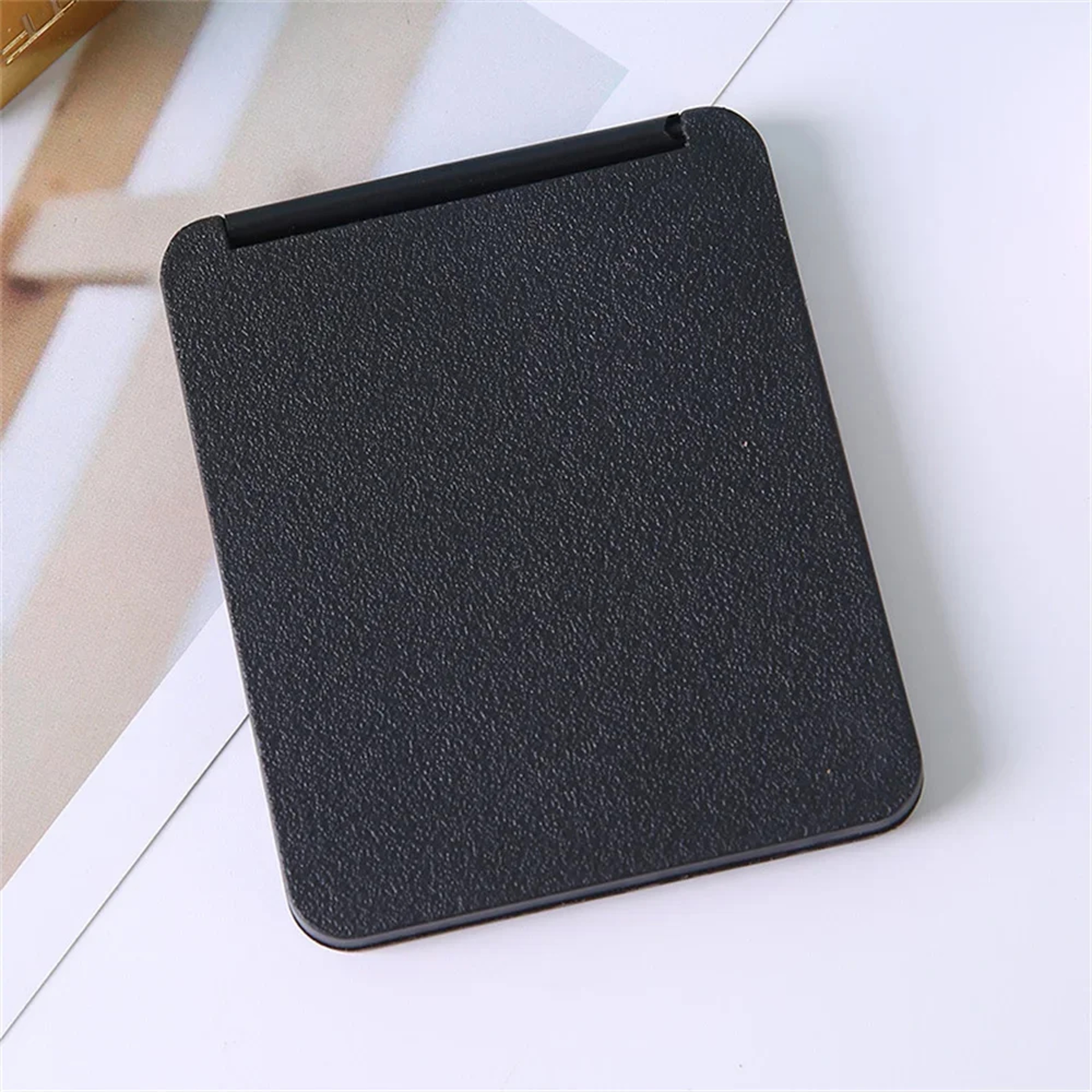 Portable Pocket Makeup Mirror Foldable Compact Travel Mirror Double-Sided Mini Cosmetic Mirror – view 7