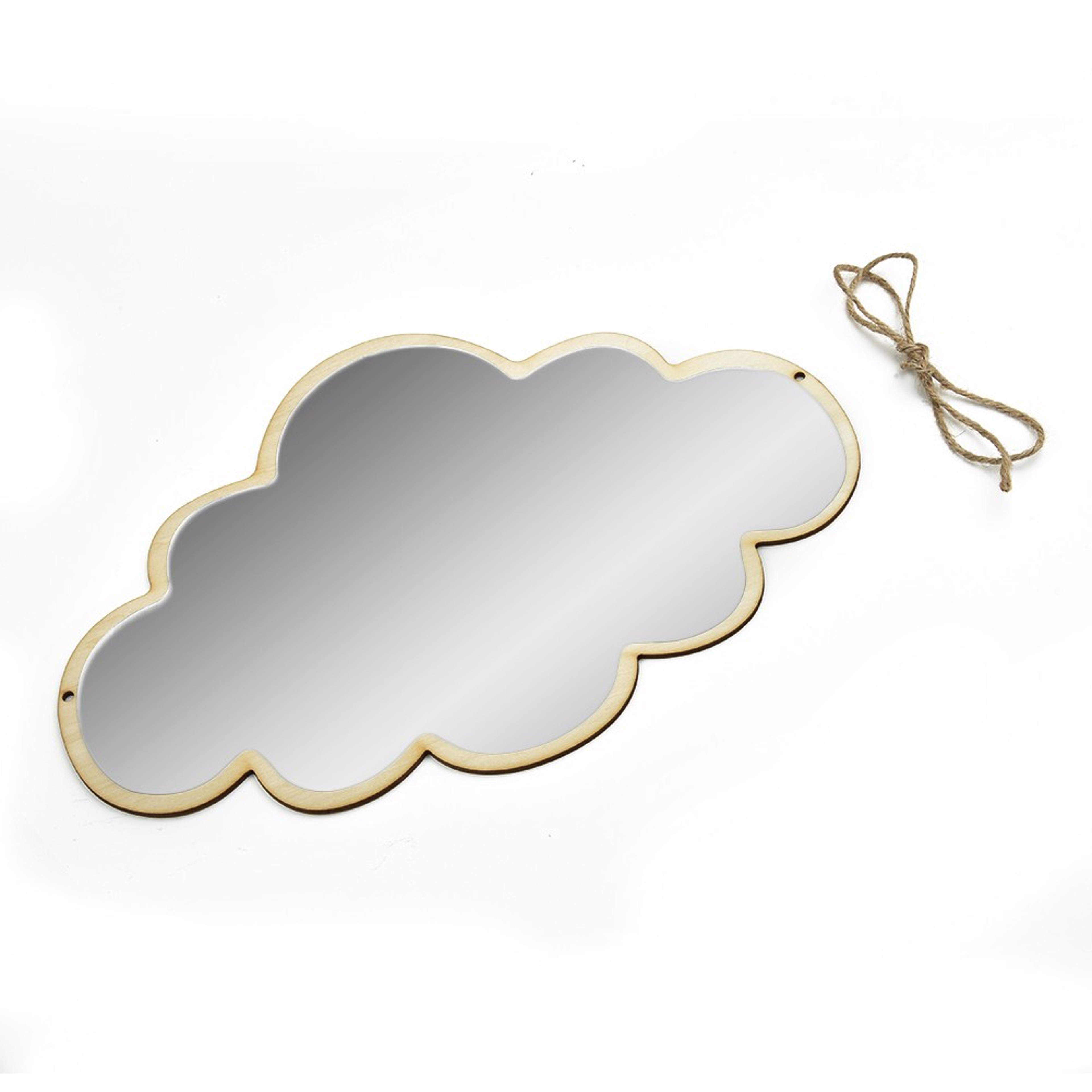 Cloud Mirror Wall Decor Irregular Acrylic Wall Mirror for Aesthetic Bedroom & Dorm Room Decor – view 4