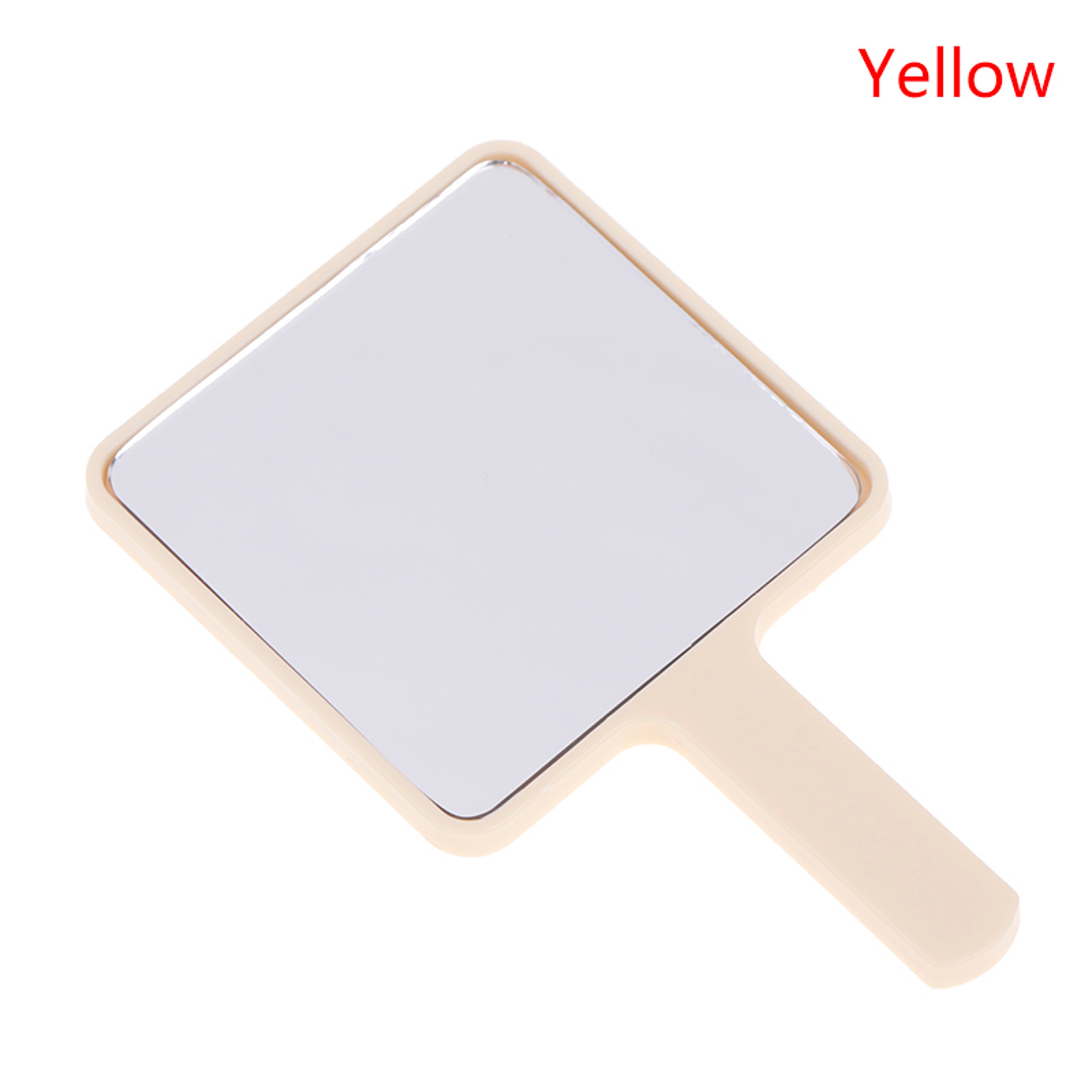 Portable Handheld Makeup Mirror with Handle Square Travel Makeup Mirror for Vanity, Salon & Daily Use – view 7