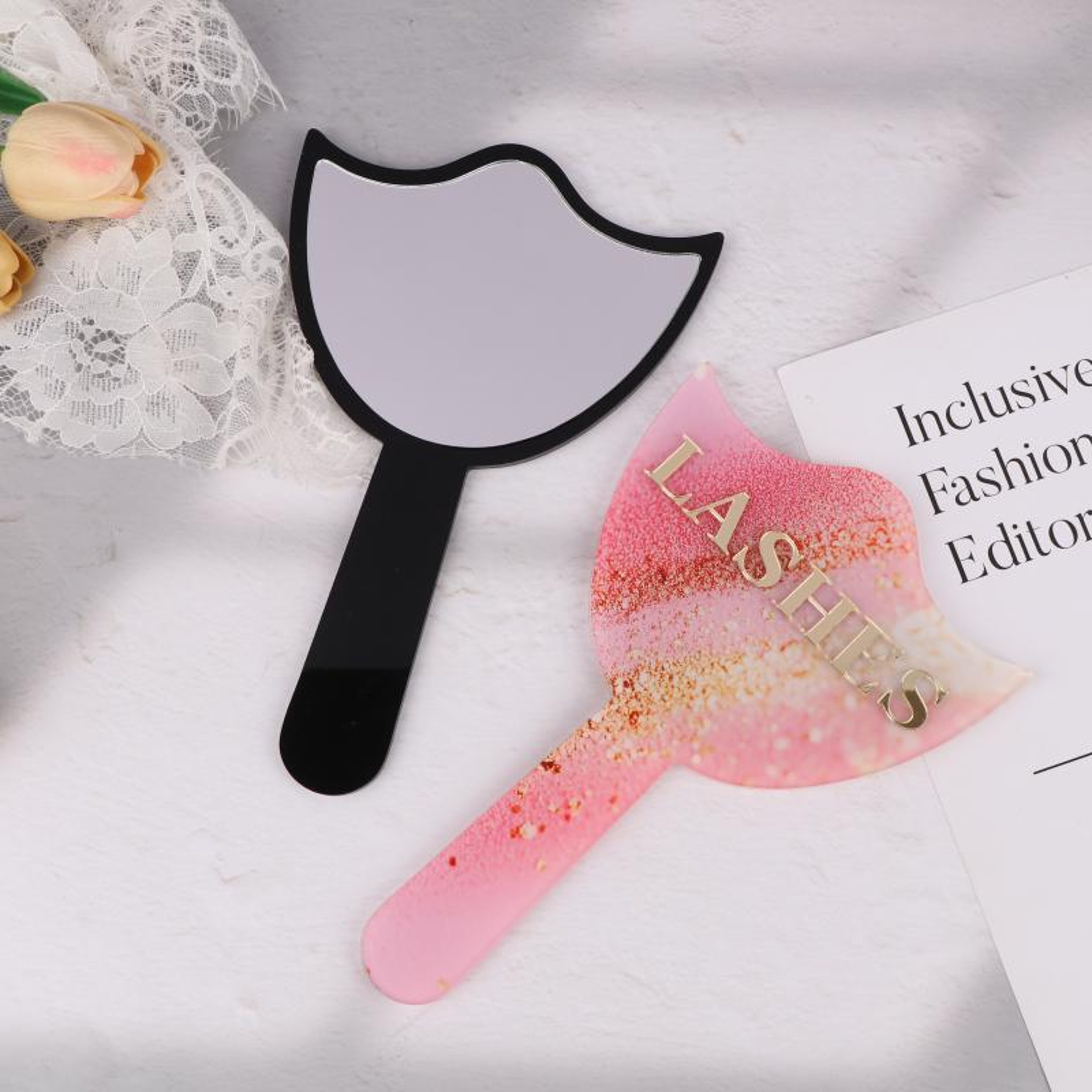 Personalized Lash Photo Prop Acrylic Lash Tech Sign For Salon Branding  Social Media 4