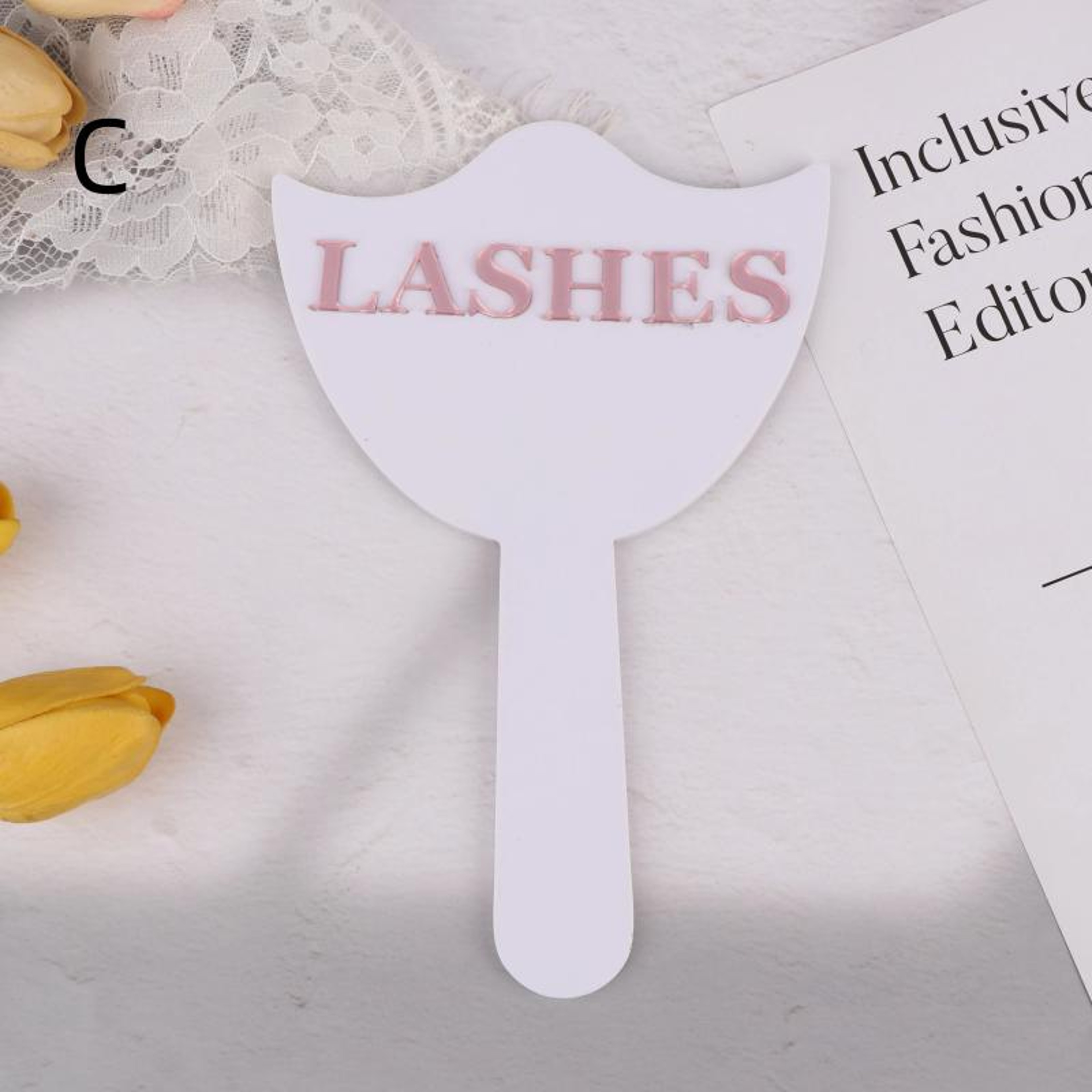 Personalized Lash Photo Prop Acrylic Lash Tech Sign For Salon Branding  Social Media 7