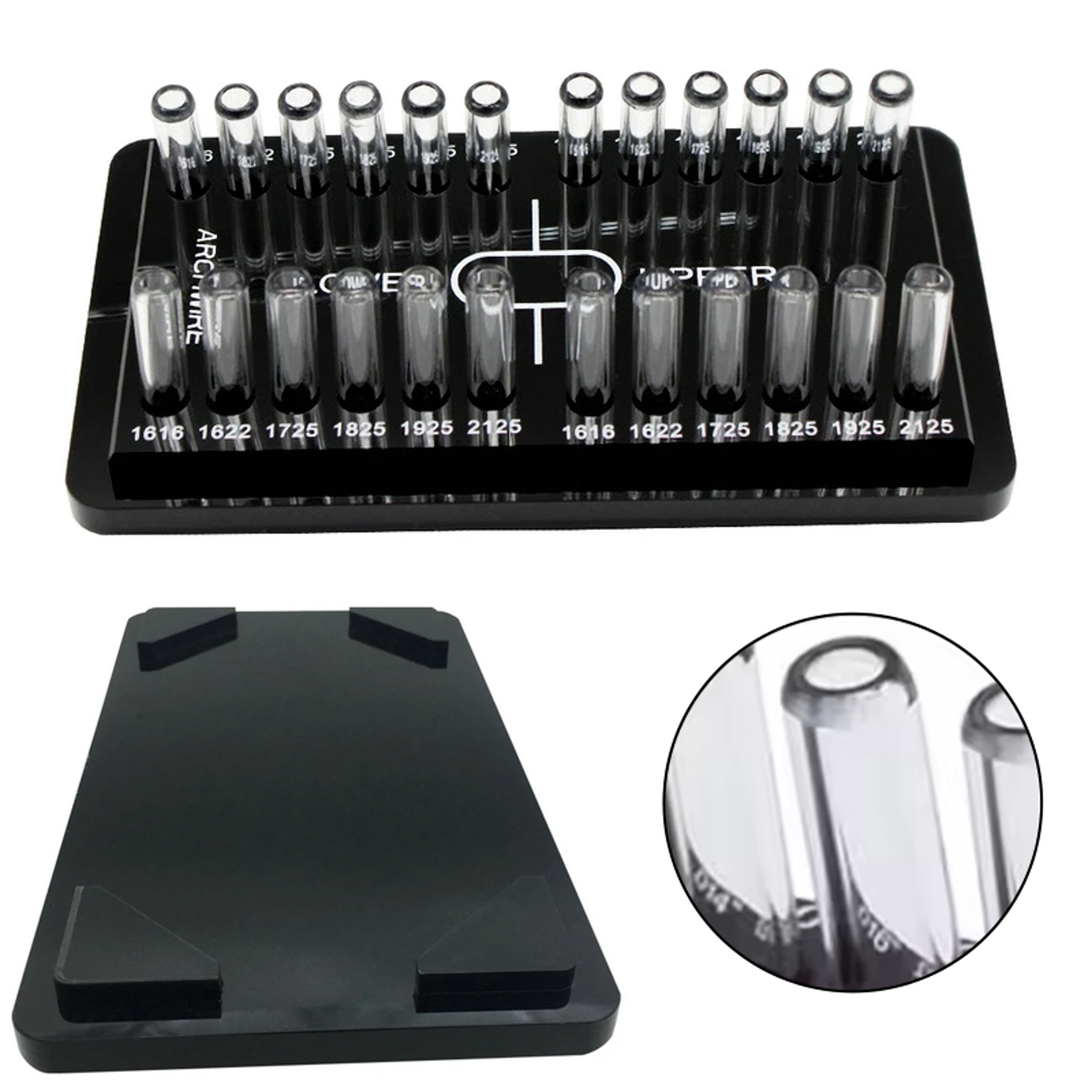 Dental Archwire Storage Box Acrylic Orthodontic Wire Organizer with Clear Lid – view 6
