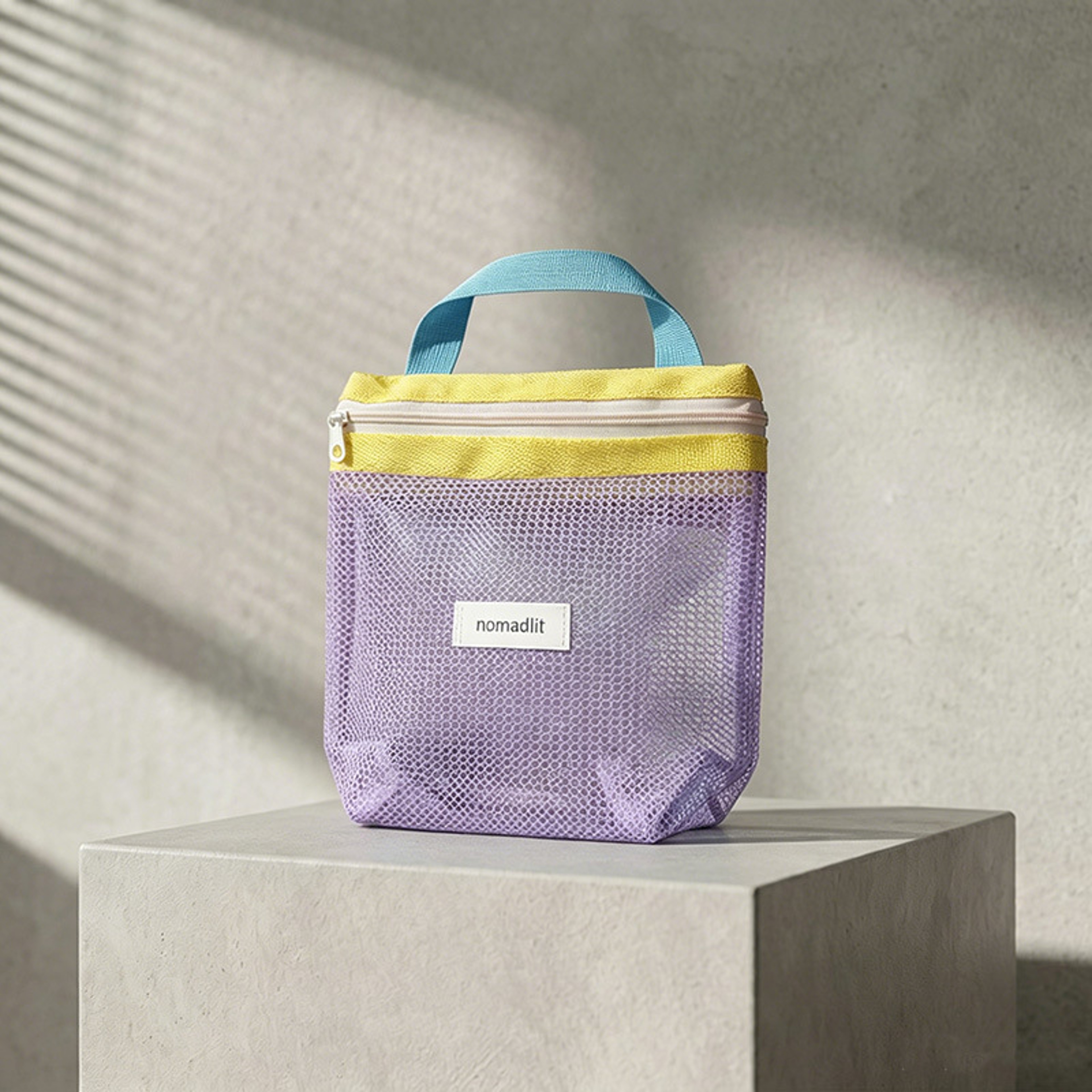 Waterproof Travel Toiletry Bag Portable Mesh Cosmetic Organizer for Gym Beach and Swimming – view 7