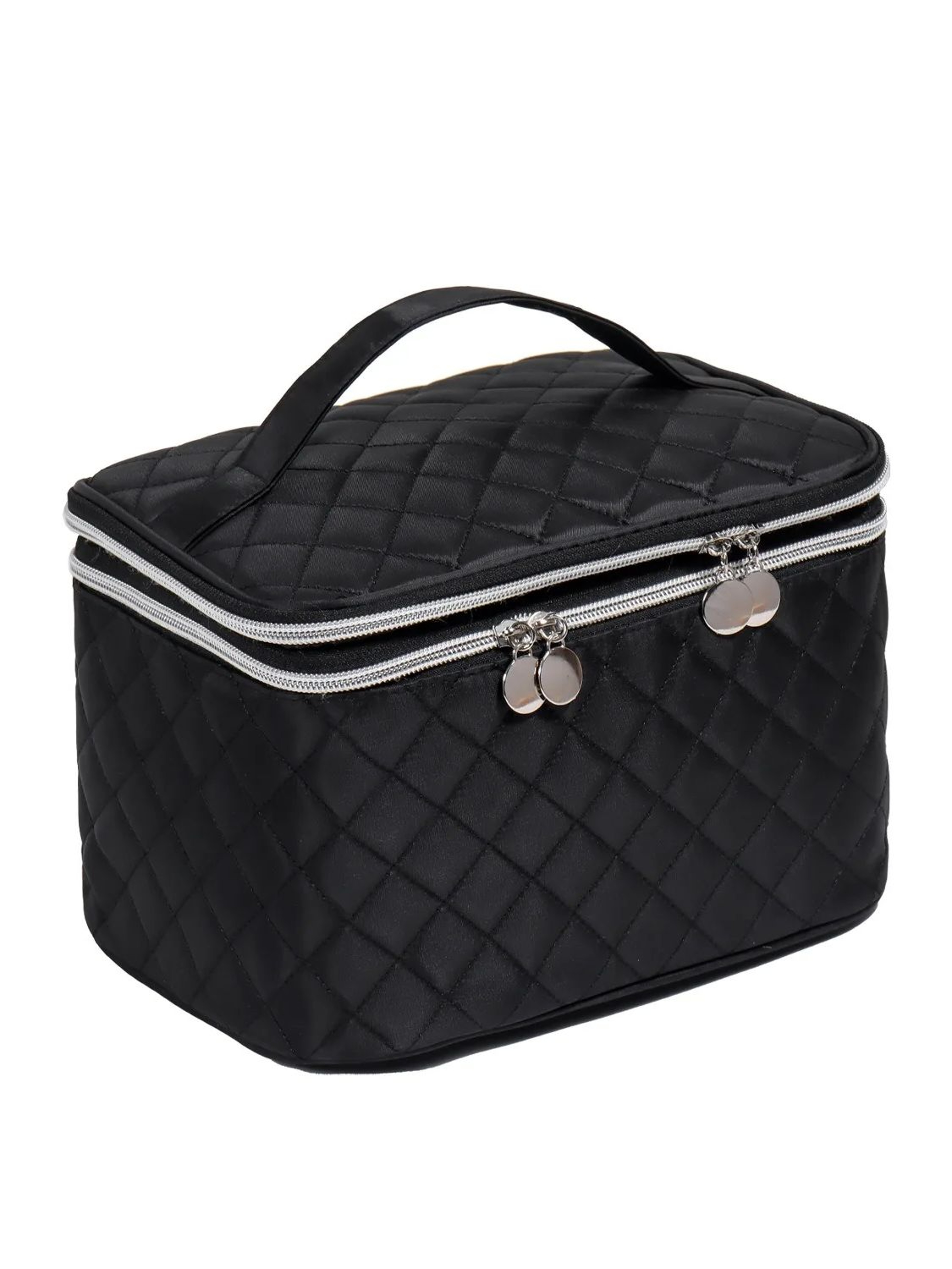 Large Capacity Travel Makeup Bag Waterproof PU Cosmetic Organizer for Makeup and Toiletries – view 7