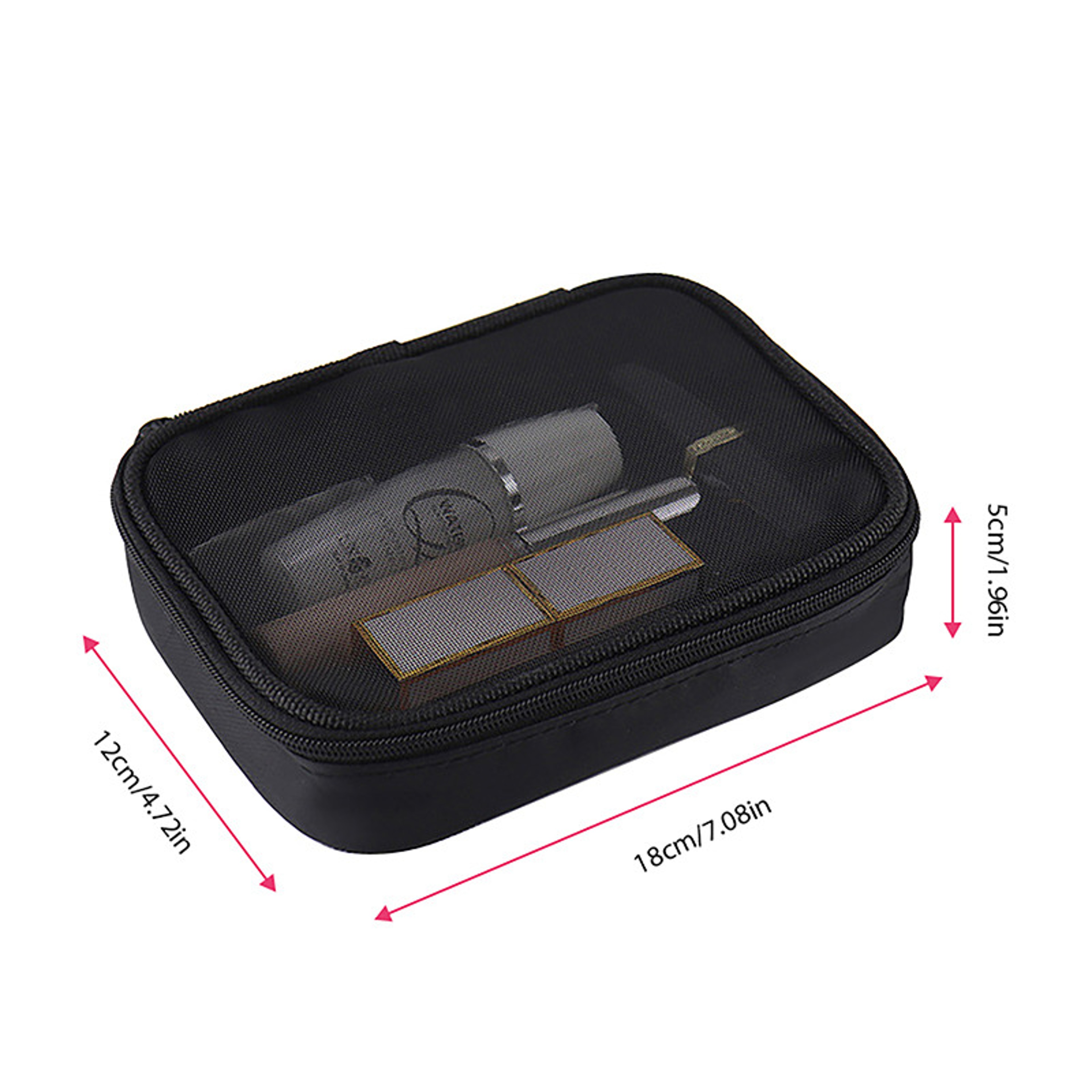 Clear Travel Makeup Bag Portable TPU Cosmetic Organizer Pouch – view 9