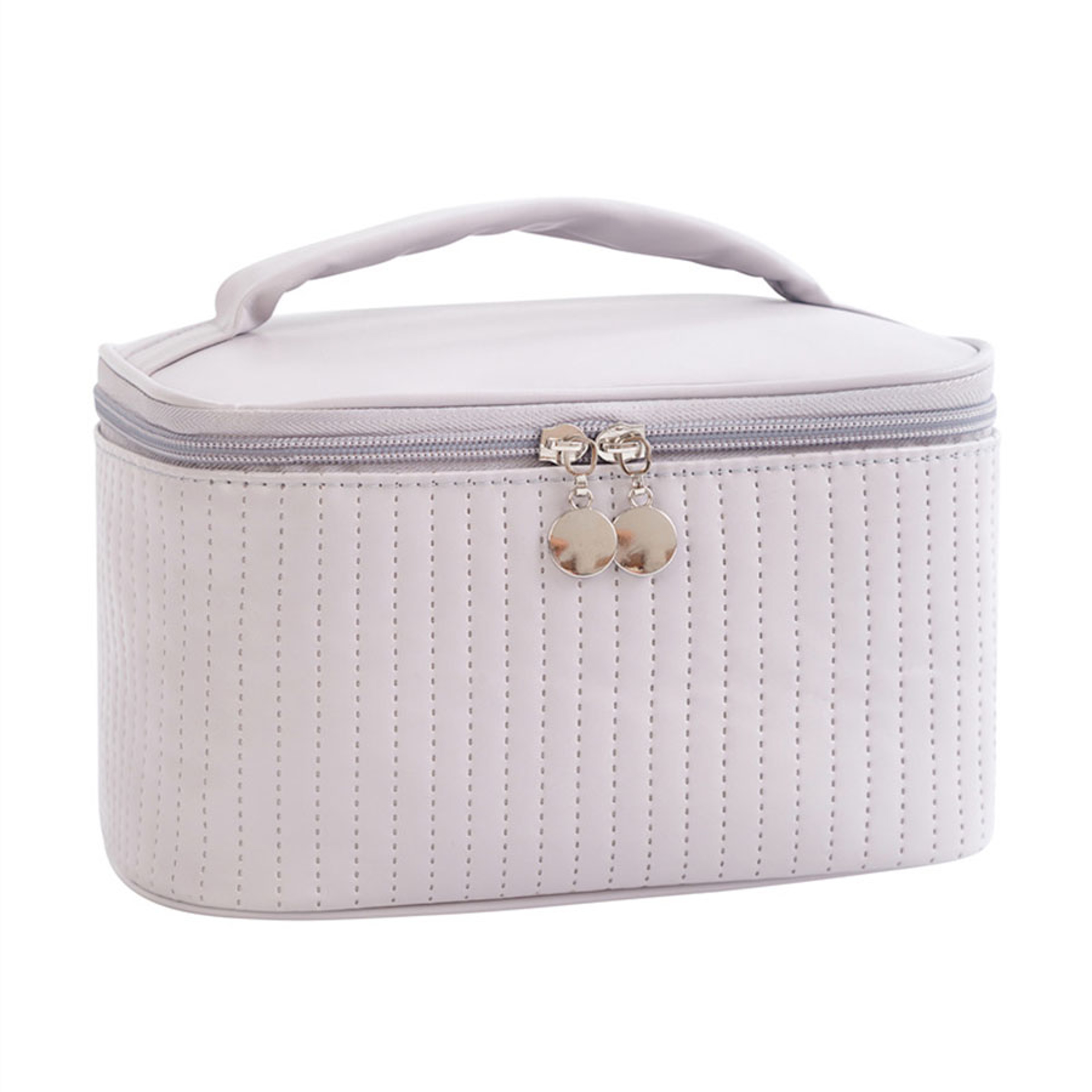 Large Capacity Travel Makeup Bag for Women PU Leather Cosmetic Organizer and Toiletry Bag – view 10