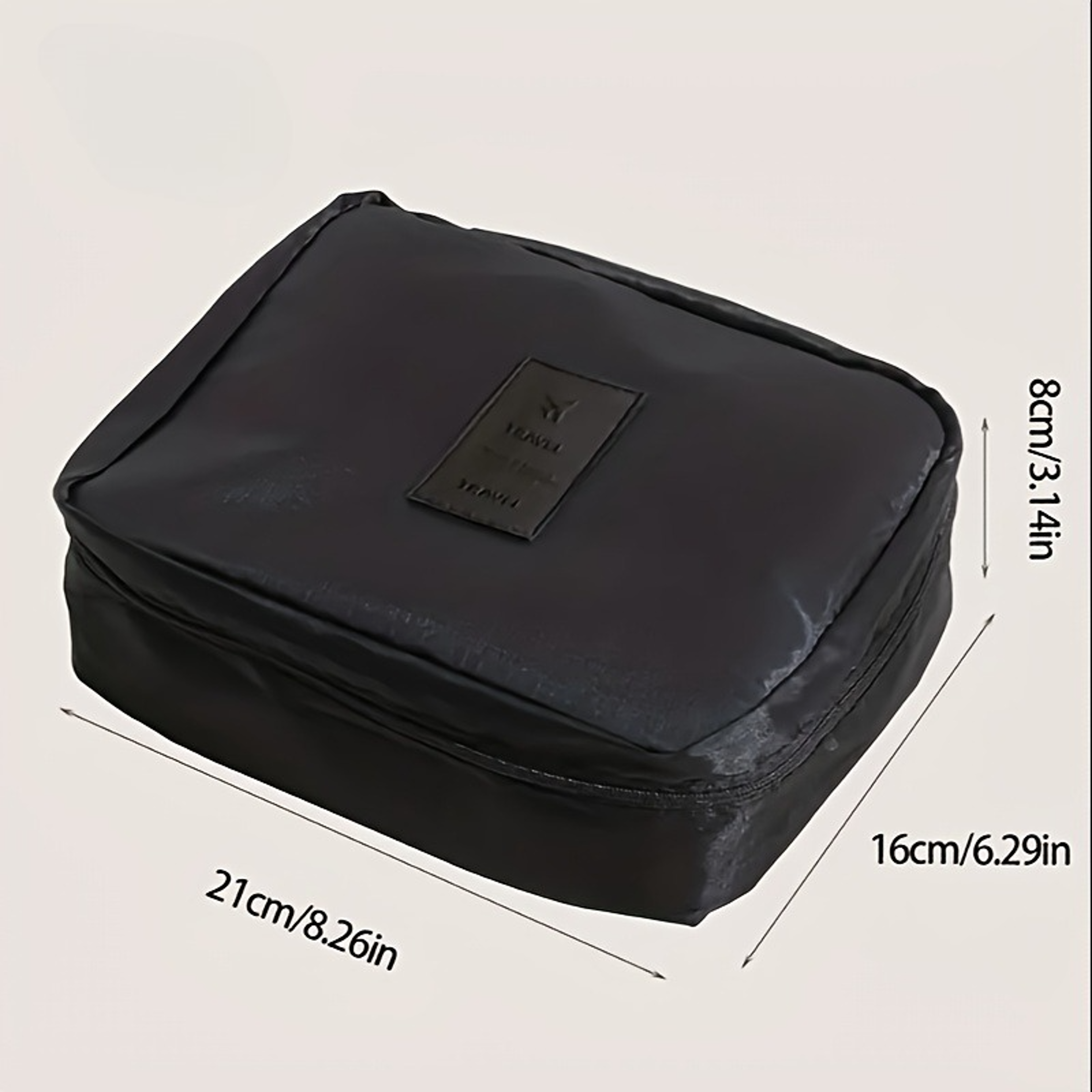 Large Capacity Travel Toiletry Bag Portable Makeup Organizer Bag For Luggage And Daily Essentials 3
