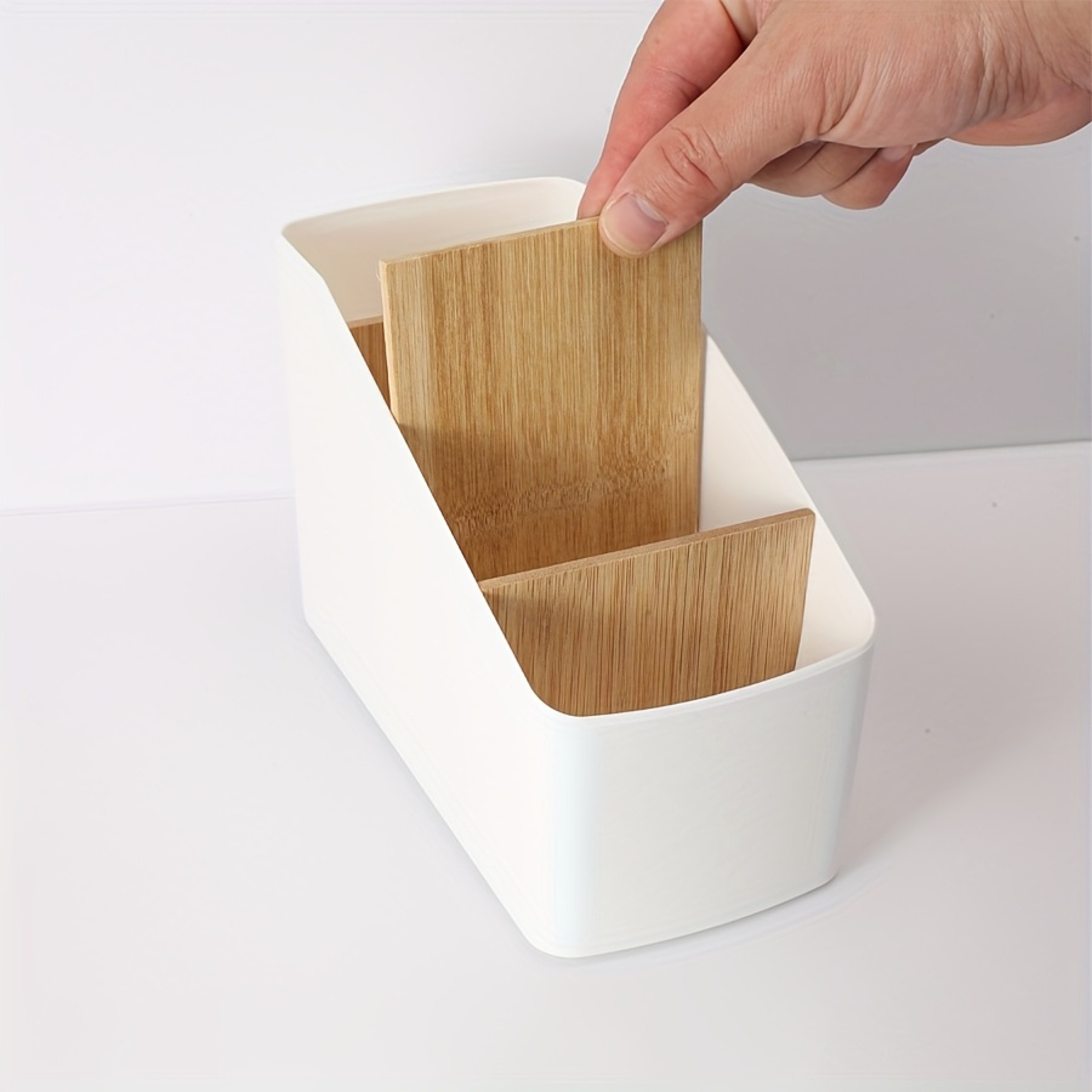 4 Compartment Remote Control Holder And Desk Organizer For Home Office And Bedside Storage 0