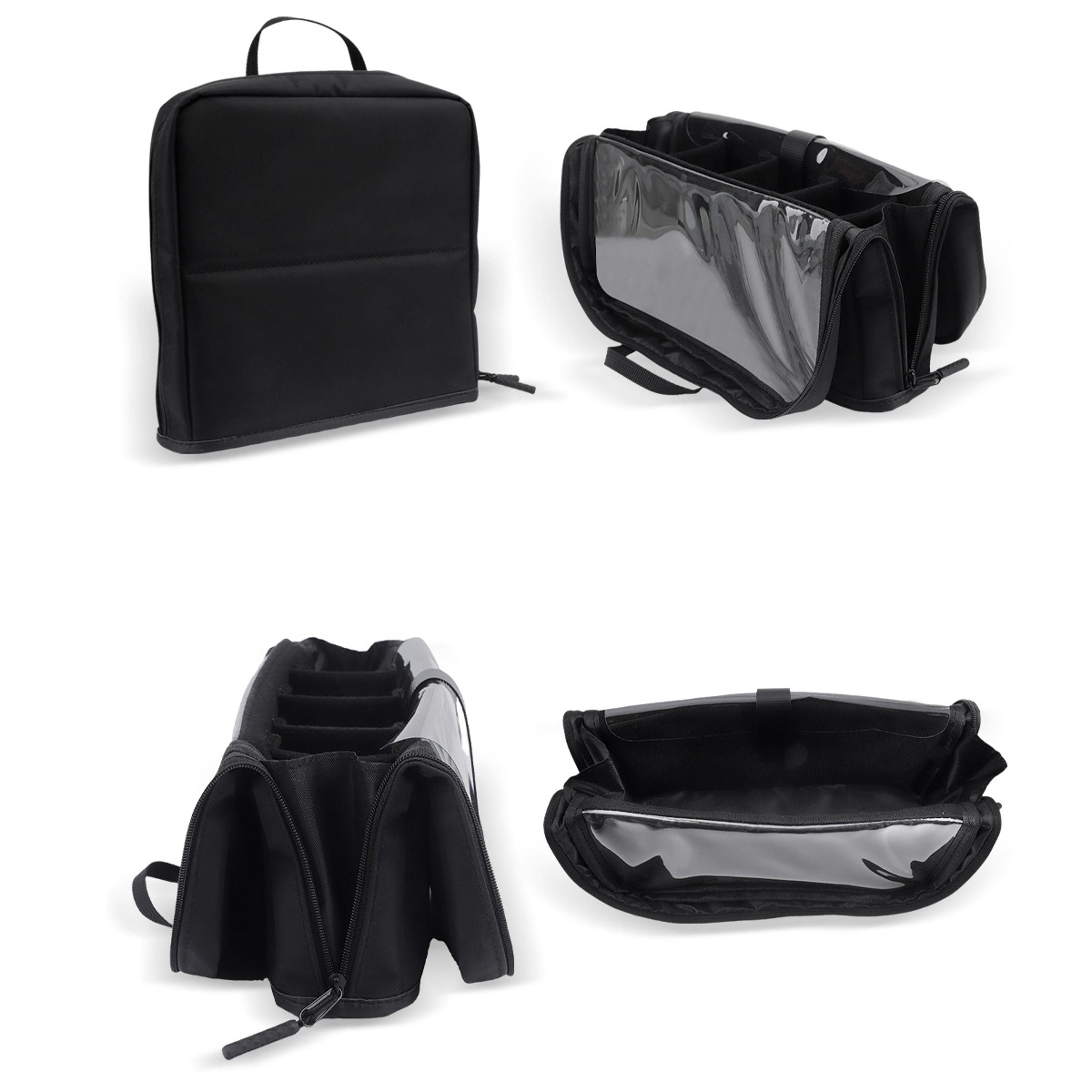 Portable Makeup Bag Professional Brush Organizer Foldable Travel Cosmetic Handbag – view 2