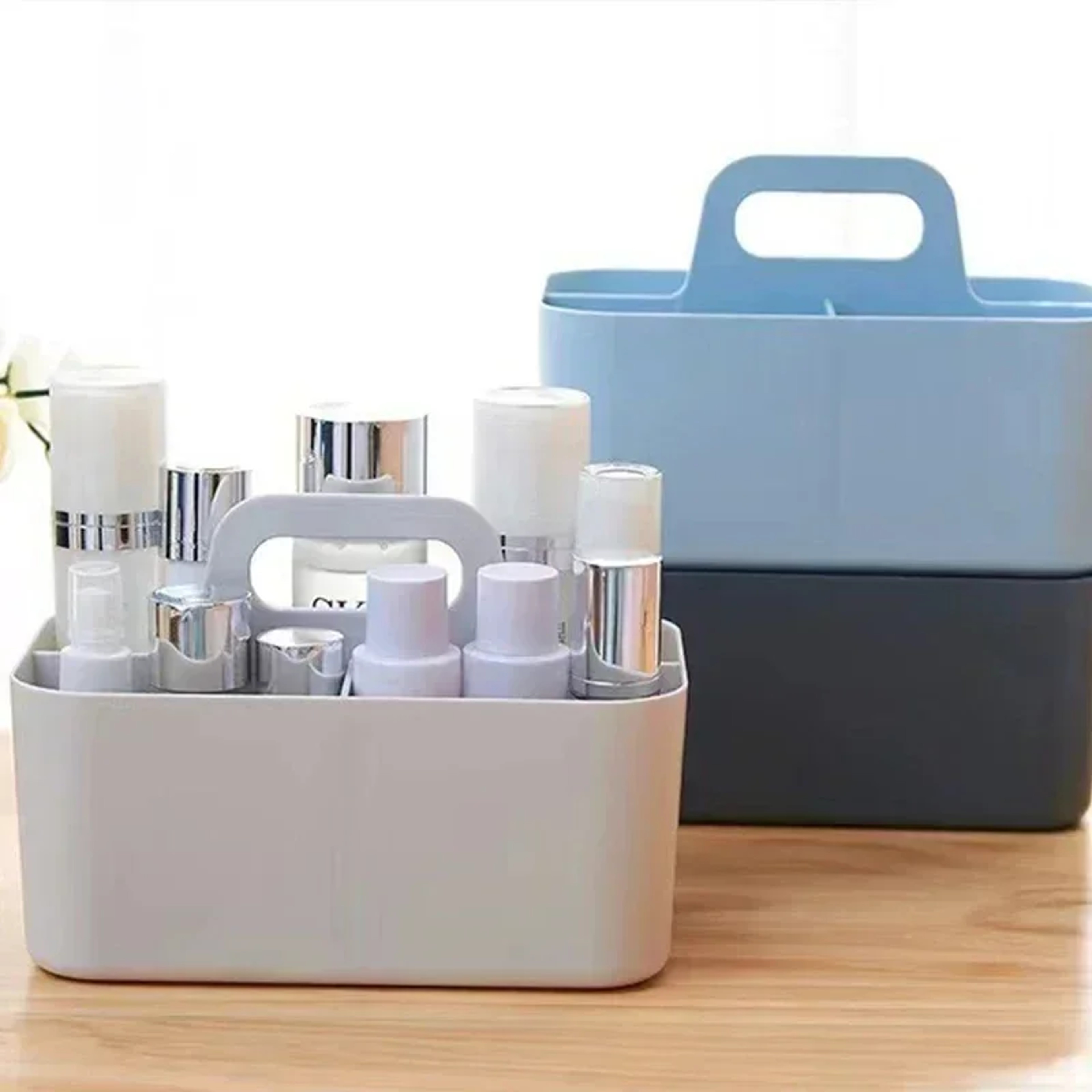 Stackable Makeup Organizer Box Desktop Cosmetic Storage Box 2