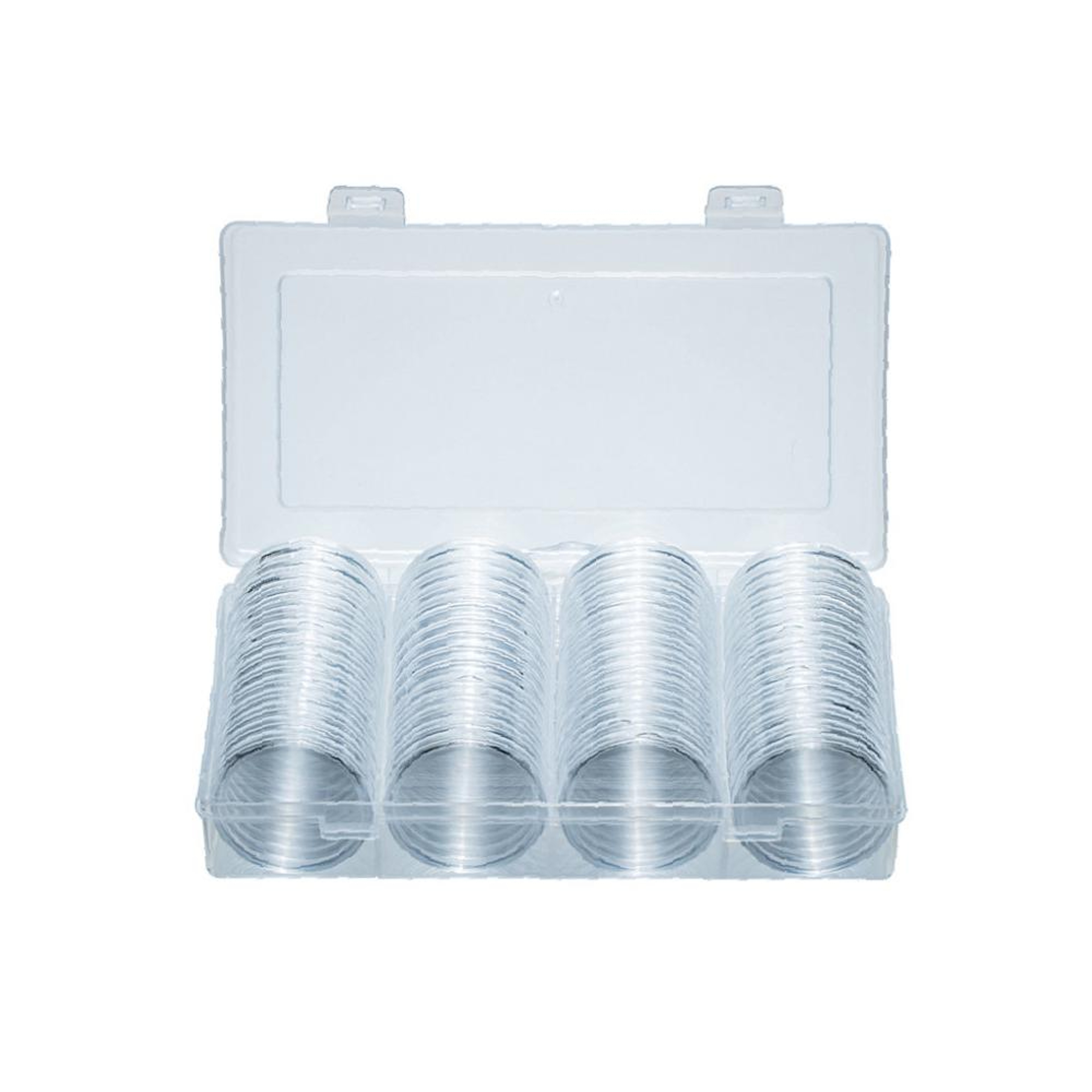 Coin Capsules With Storage Box For Collectible And Commemorative Coins 0